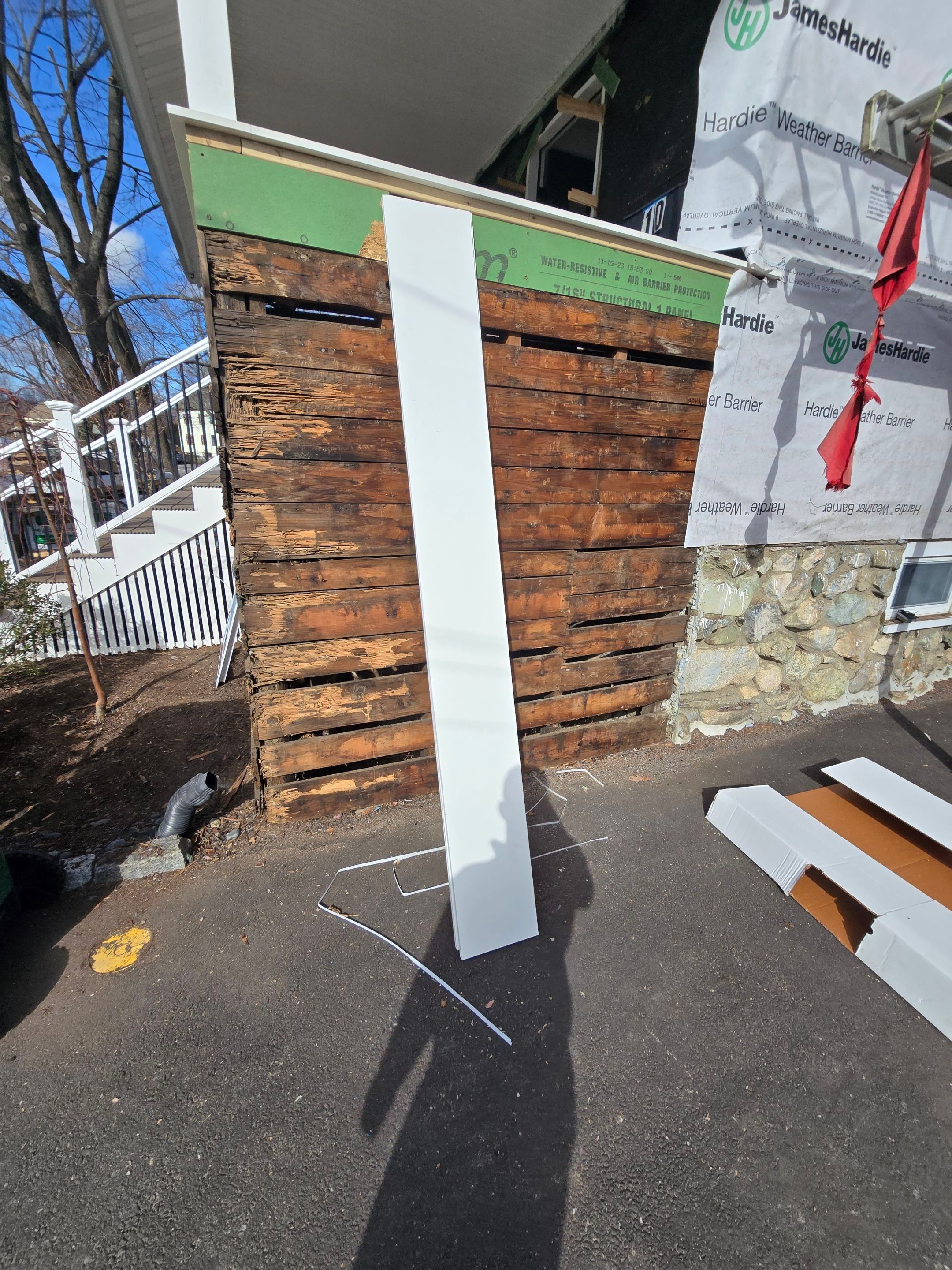 Complete exterior renovation in Norwood, MA by UBrothers Construction