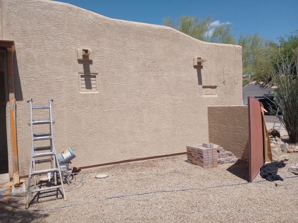 Exterior Painting Job in Fountain Hills by Crash of Rhinos Painting & Garage Floors