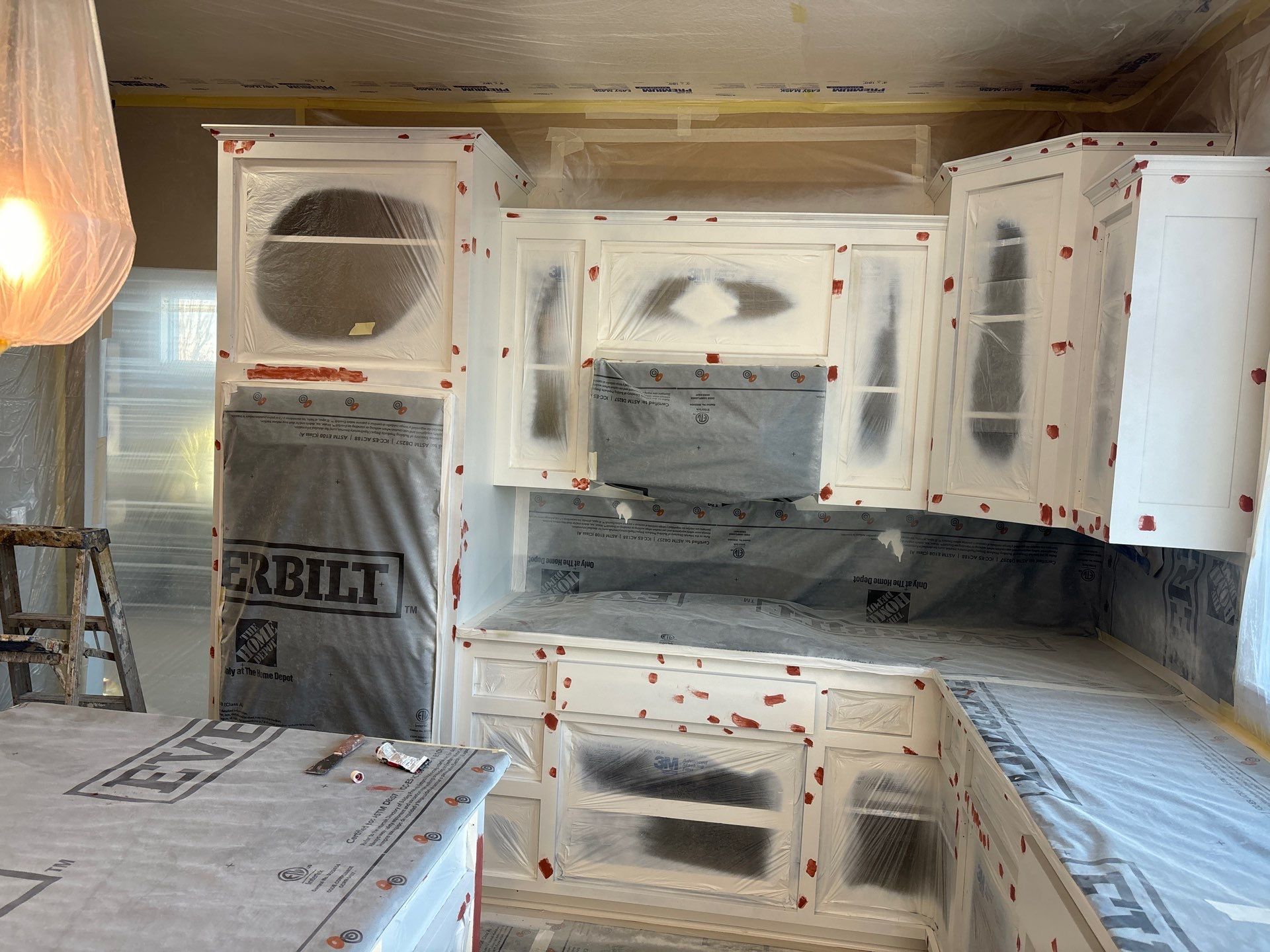 Cabinet Painting in Lakeville by OKeefe Painting