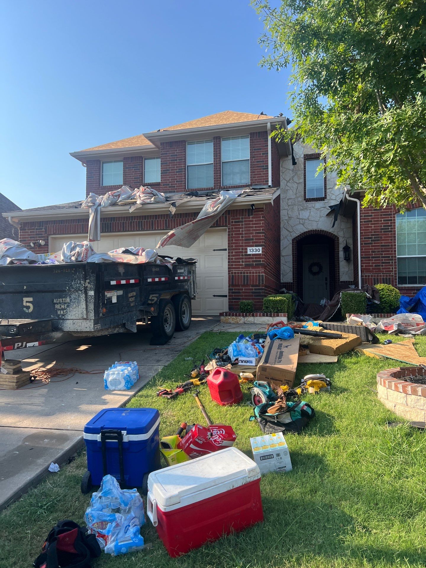 Project in Wylie by Rhino Roofing and General Contracting, LLC