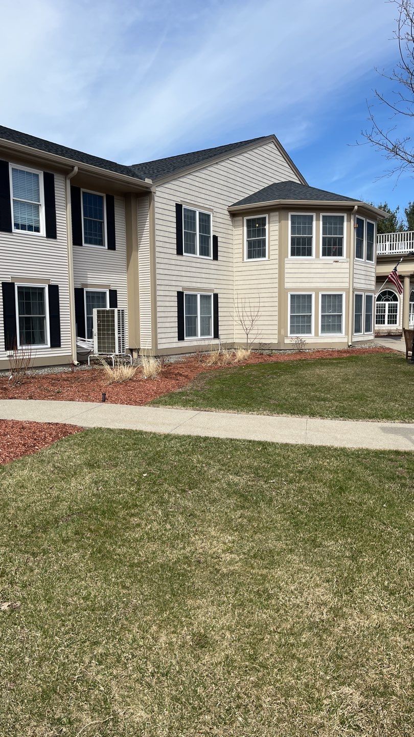 Benchmark Senior Living's Gutter Installation using 6" K-Style Aluminum Gutter by Gutter Pro Enterprises