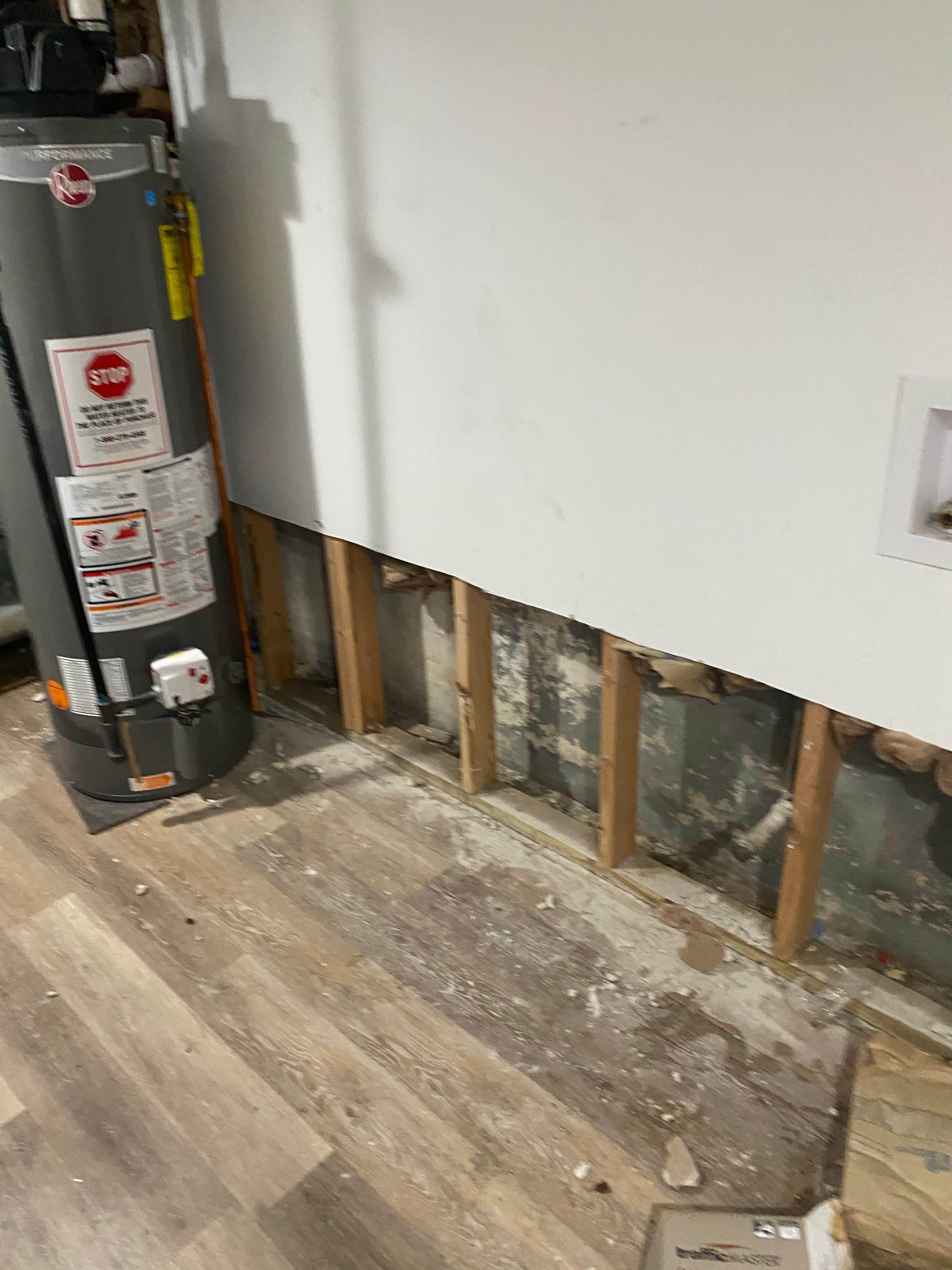 Interior French Drain Job in Lyndhurst, NJ by Pure Service Pro, LLC 