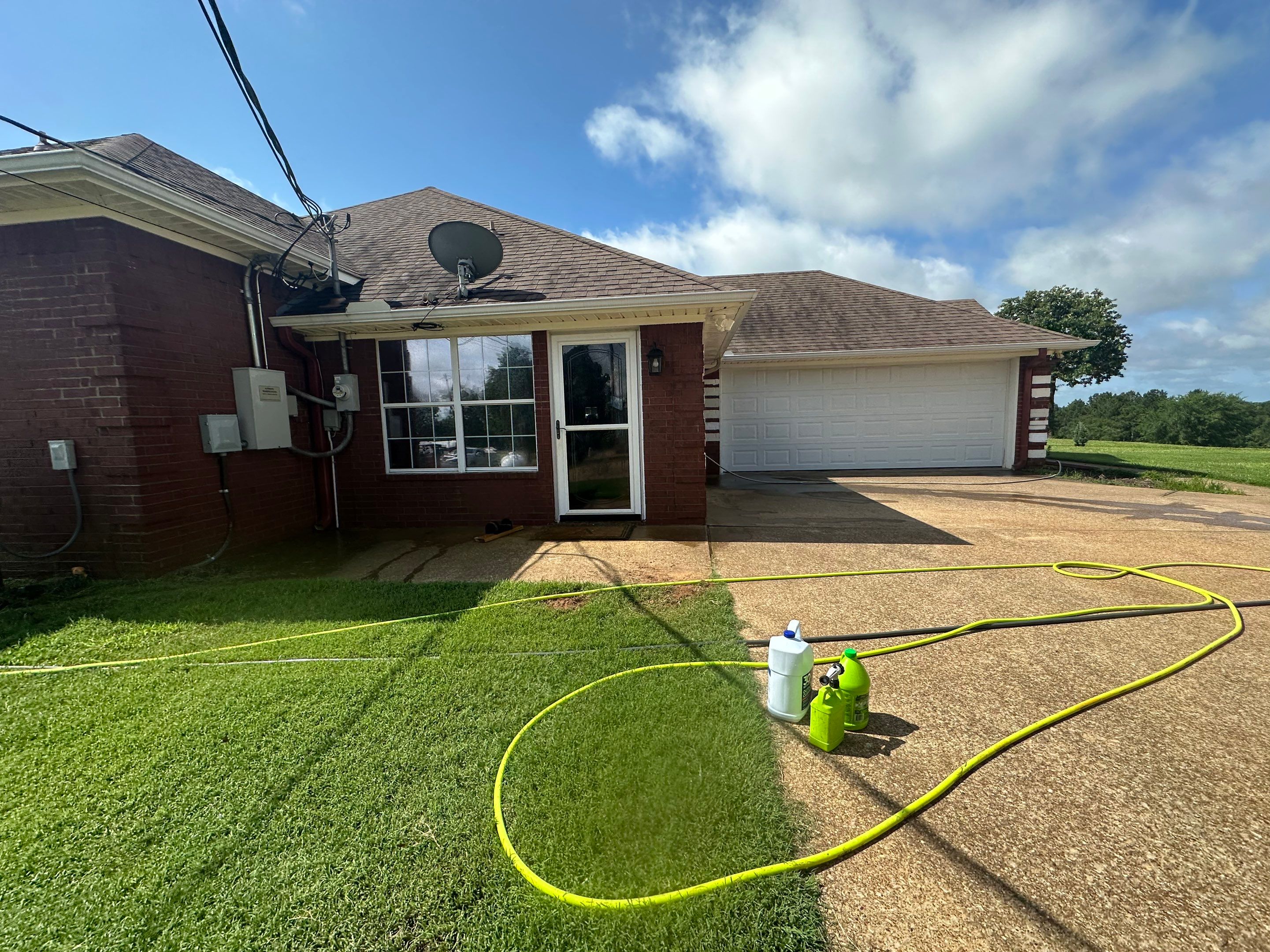Exterior Transformation in Troup Texas by Quality Coats Painting