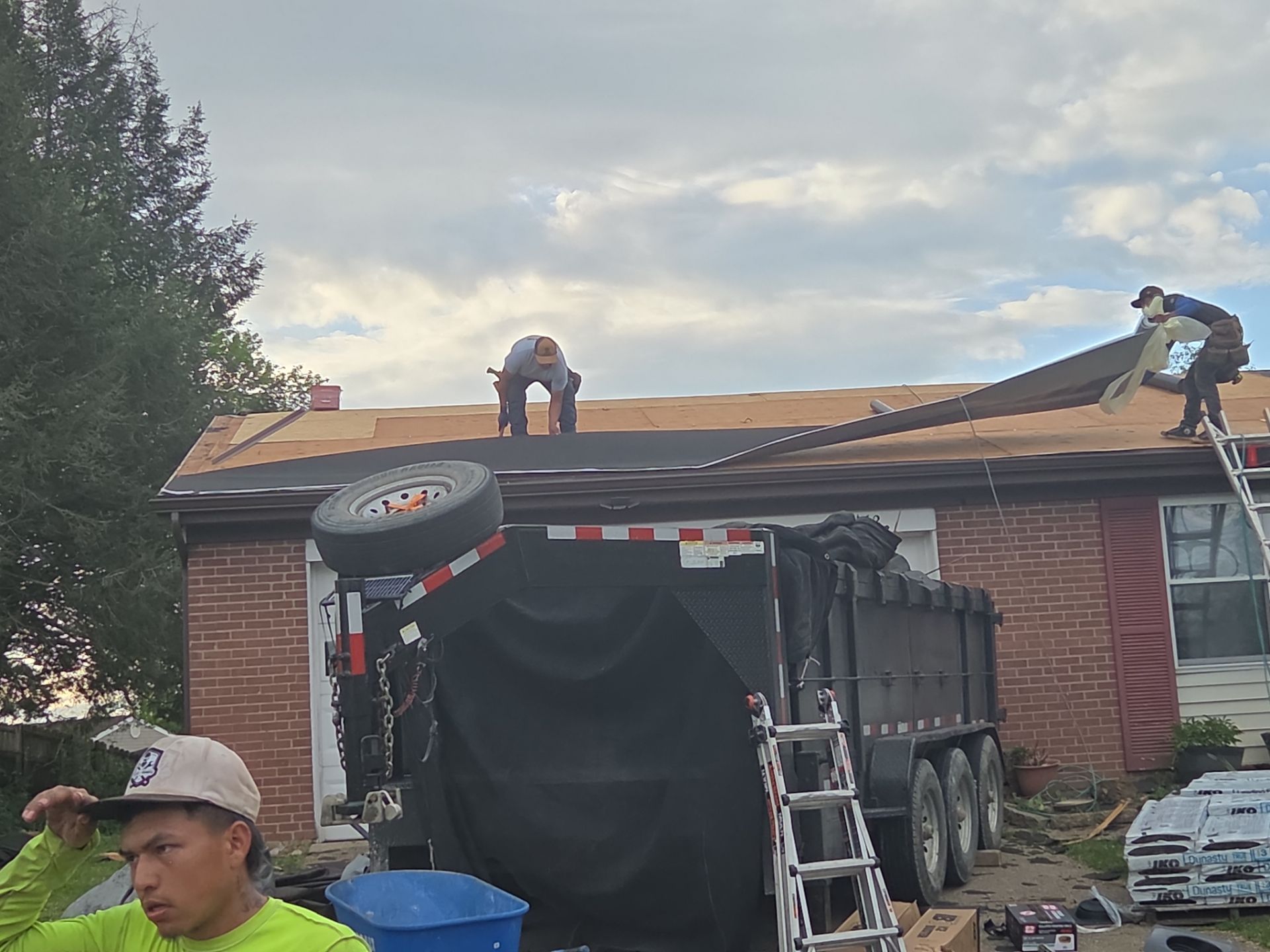 Full Residential Roof Replacement and Decking Installation in Ona, WV by Mr. Roofer