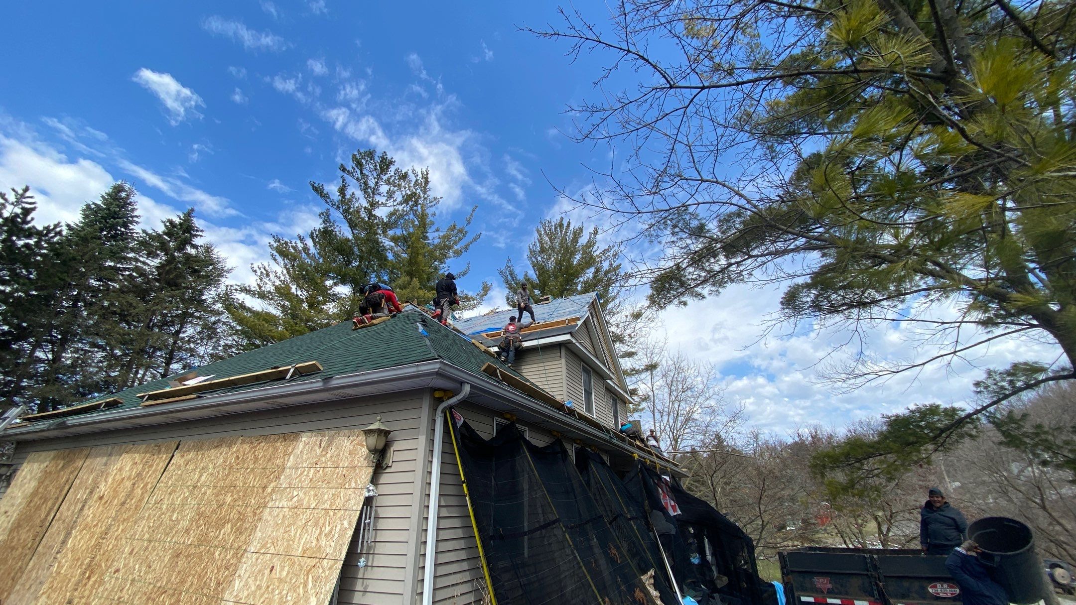 Roof Replacement using CertainTeed Landmark by 180 Contractors