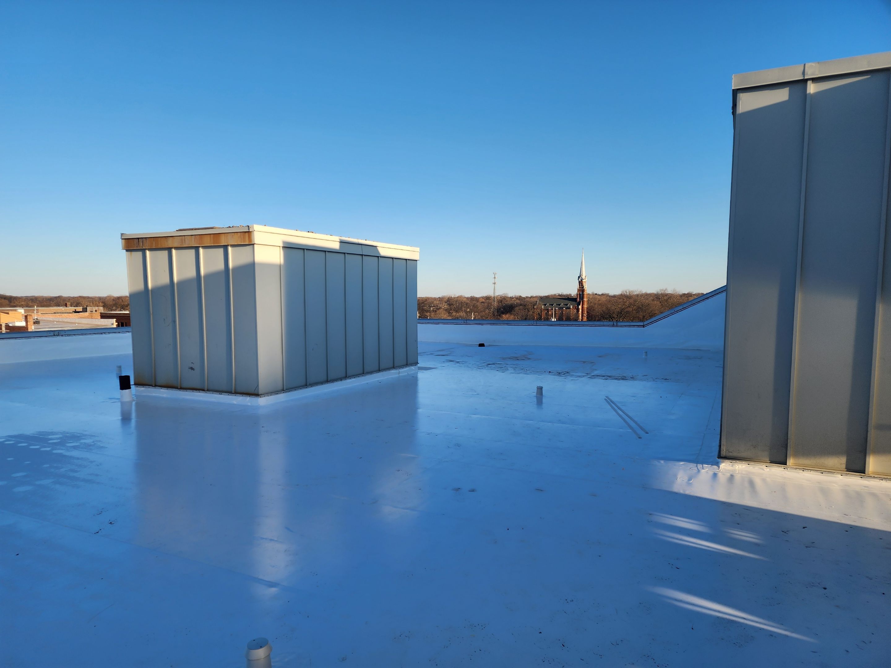 Commercial Roofing Installation using DURO LAST by Grell Roofing, LLC