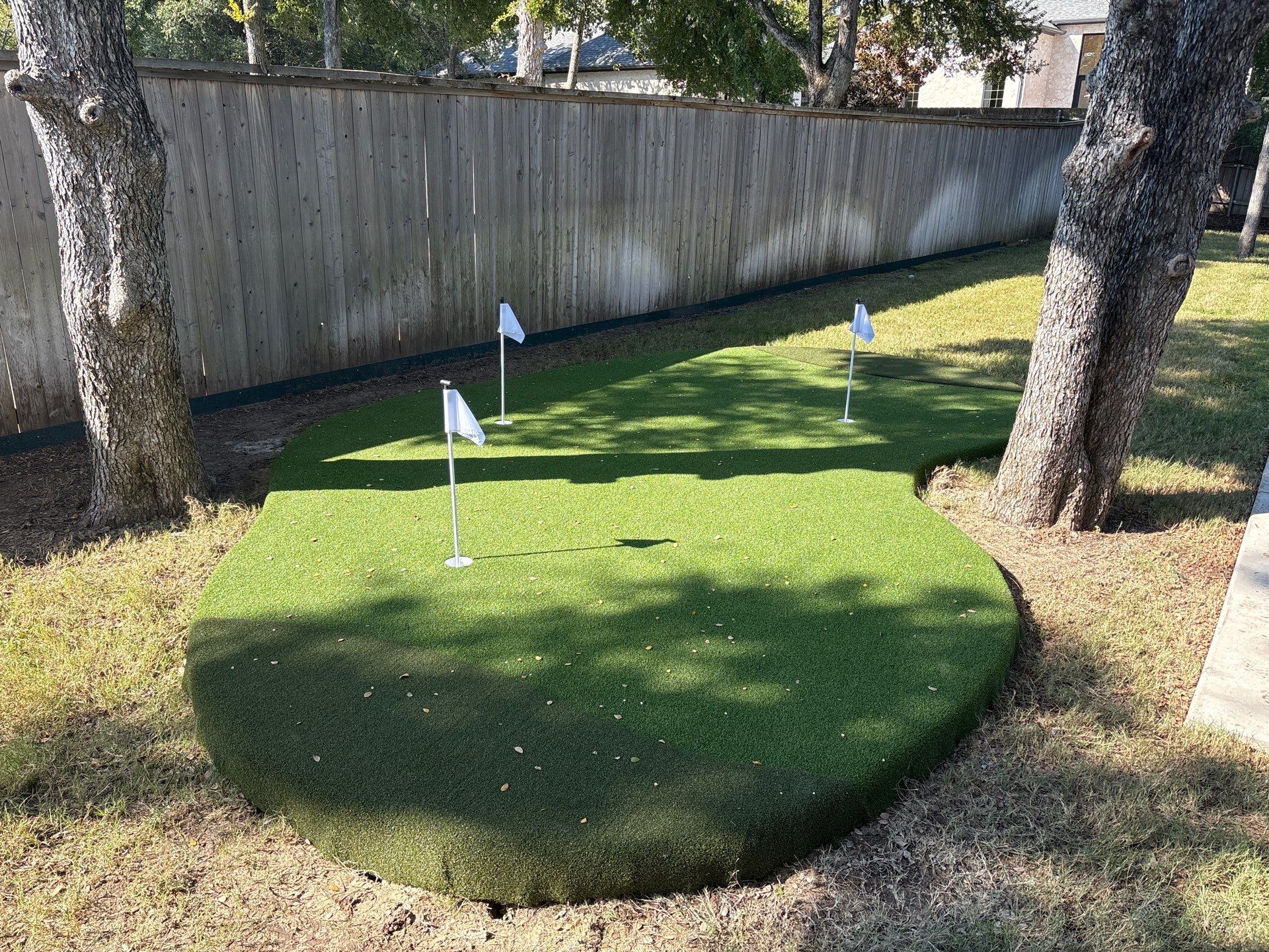 Custom Gamecourt in North Central Texas by Sport Court Austin