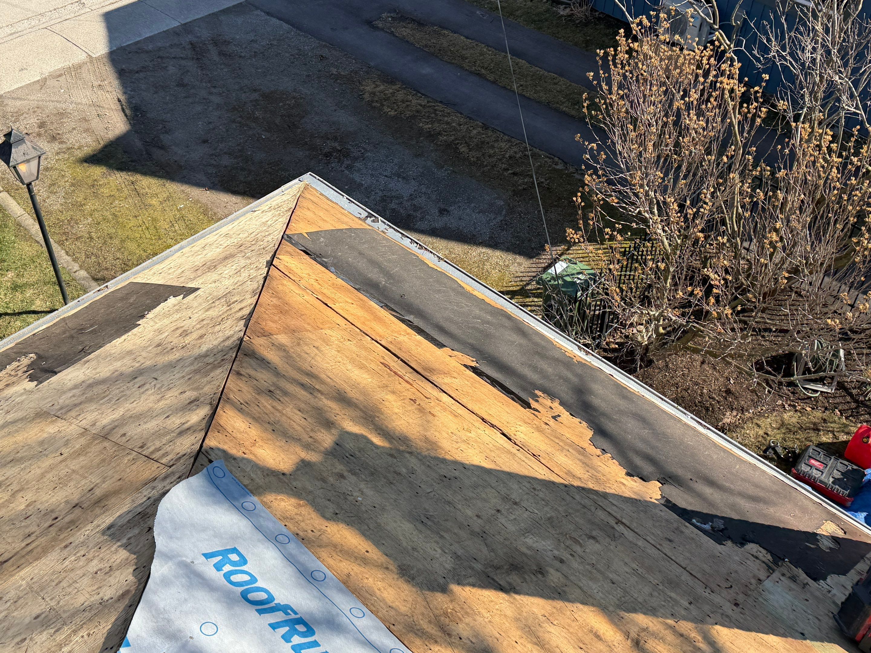 Project in Hamilton by The Roofing Crew