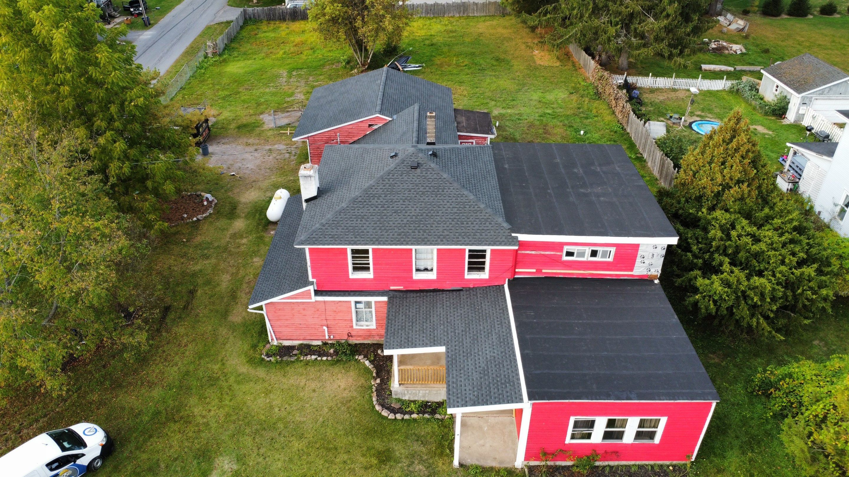 🔨 Full Roof Replacement with GAF Shingles in Bernhards Bay, NY 🏠 by Alpha Omega Roofing LLC