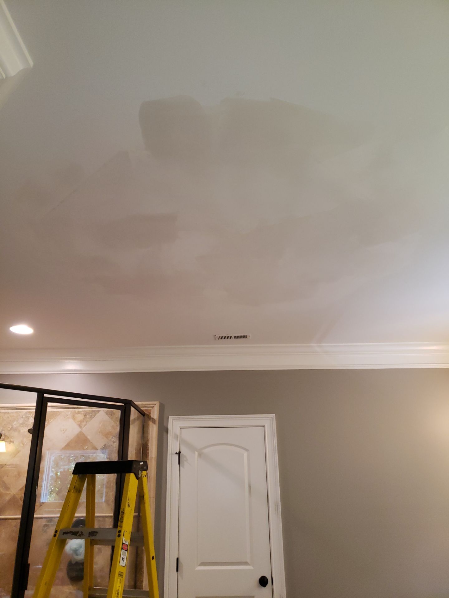 Bathroom Ceiling Transformation by A Step Above Handy LLC