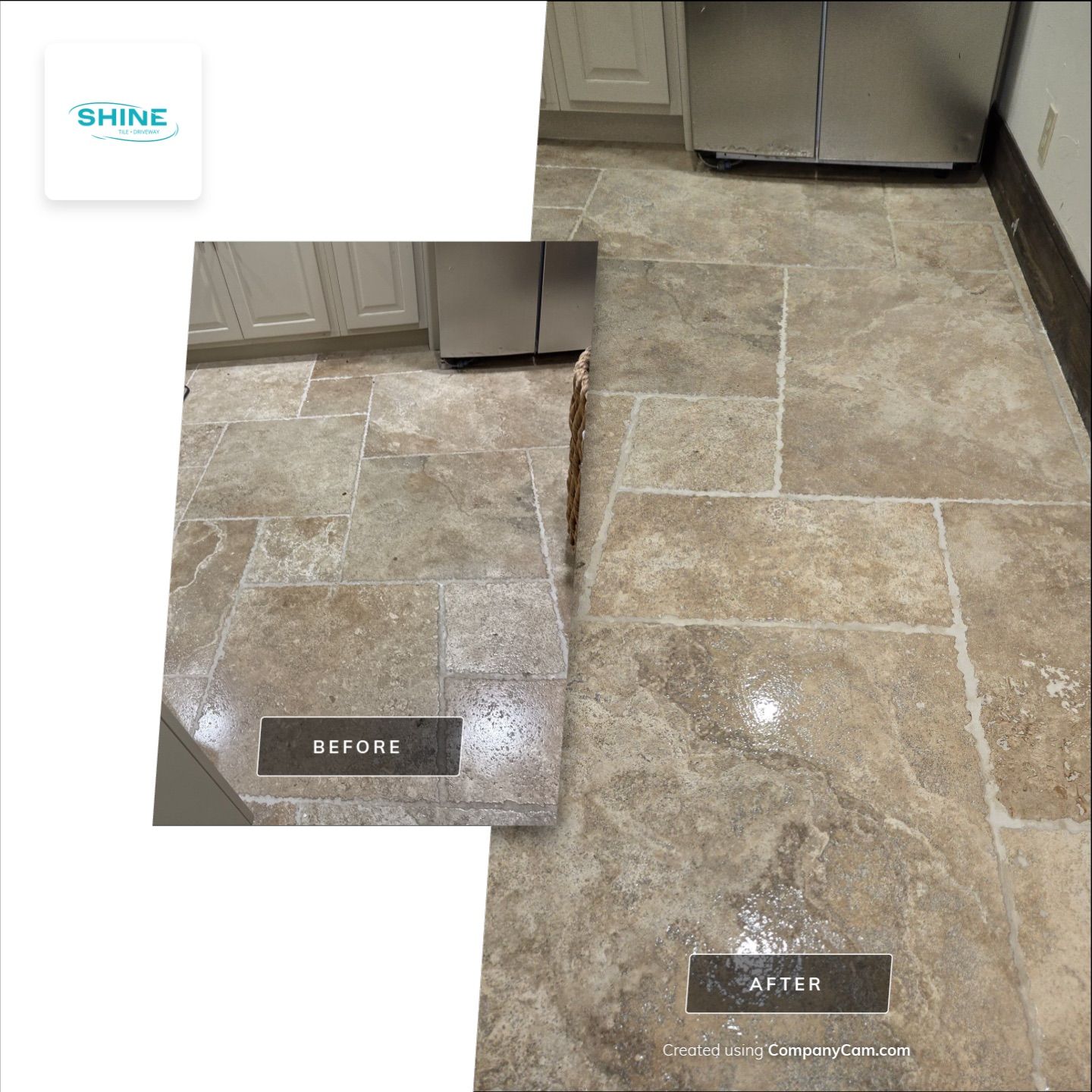 Project in Boerne by SHINE Tile and Grout Cleaning