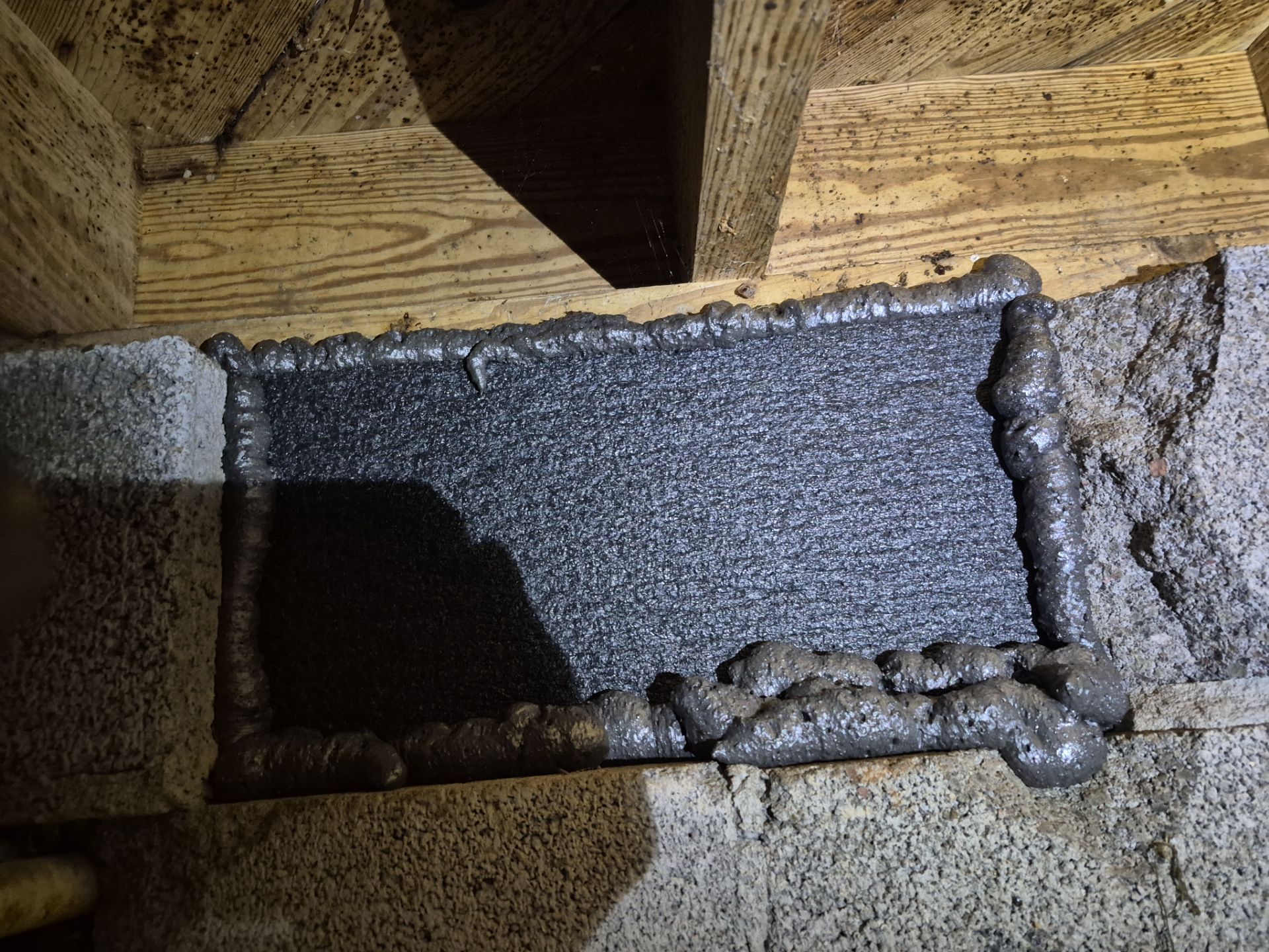 Project in Norfolk by Patriot Crawl Space Repairs