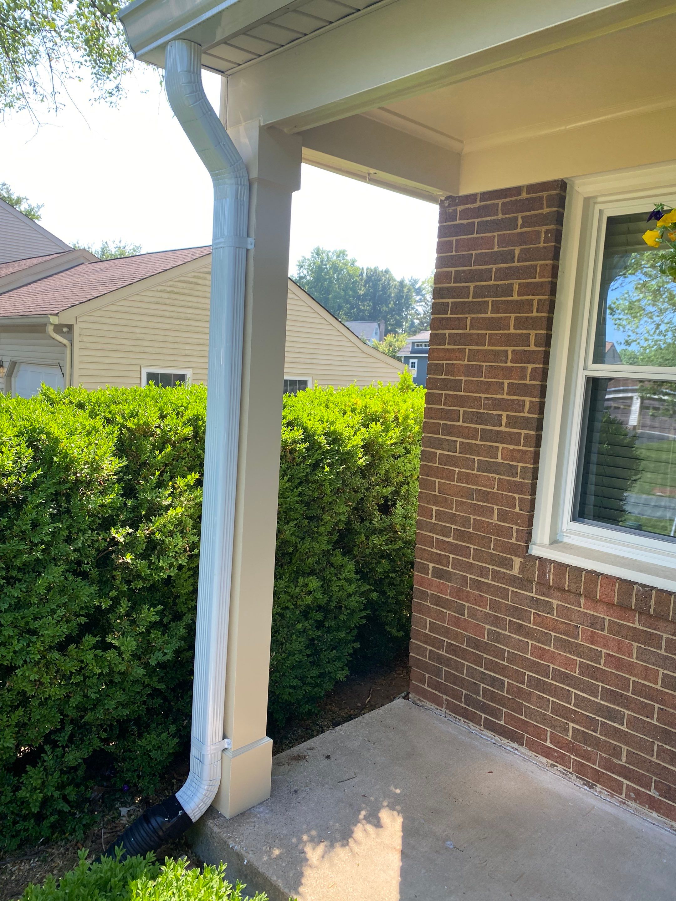 New Bilco doors to basement & new front porch posts by The Smet Companies, LLC