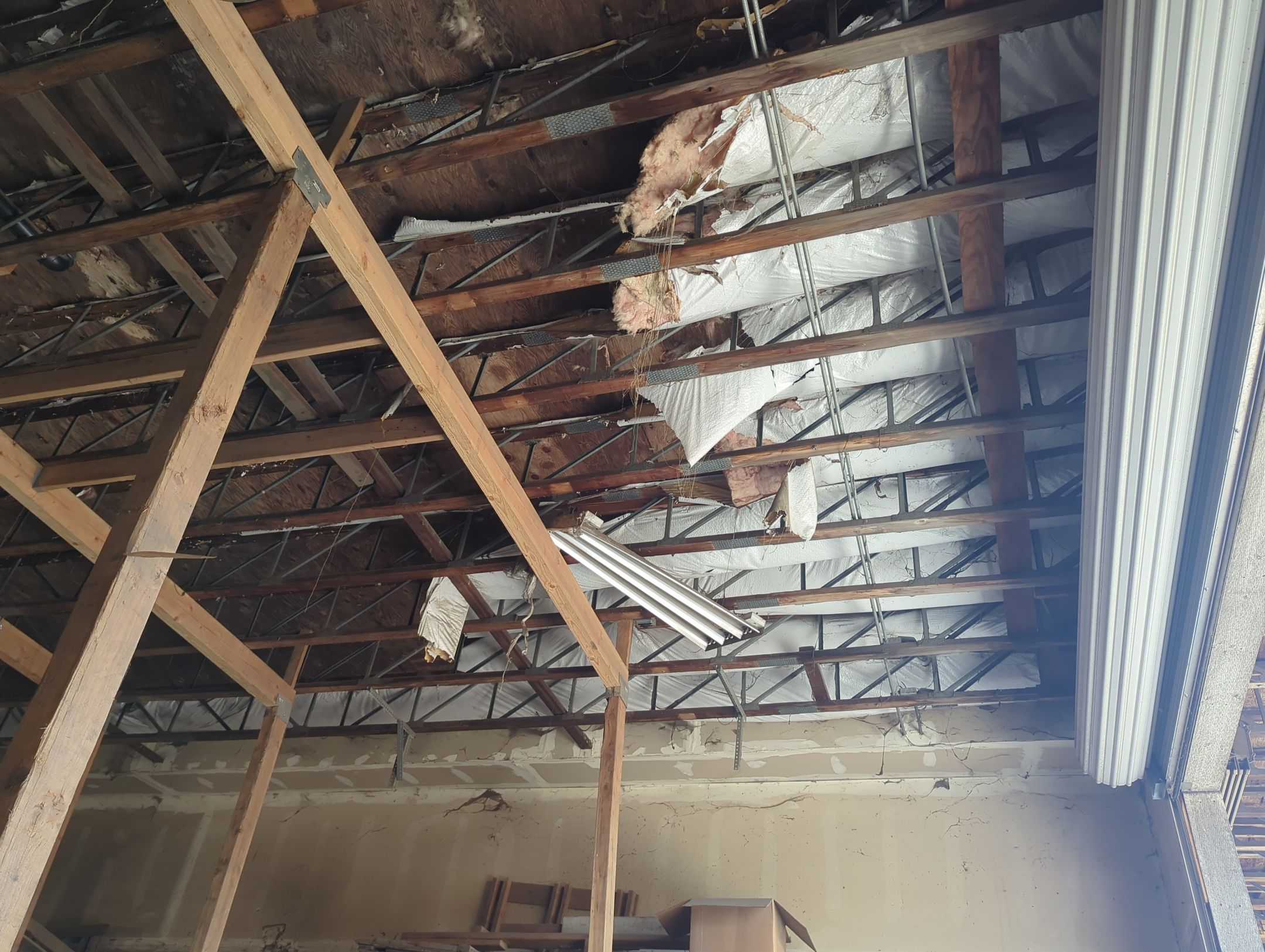 Warehouse Flat Roof - Torchdown to PVC by Roof Smart