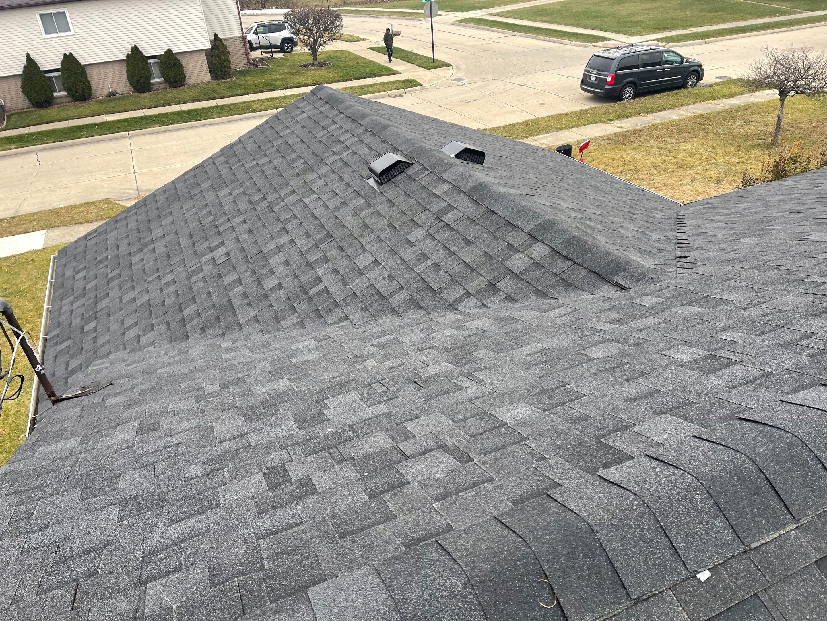 Residential Roofing Installation using IKO Dual Black by JNR Roofing LLC