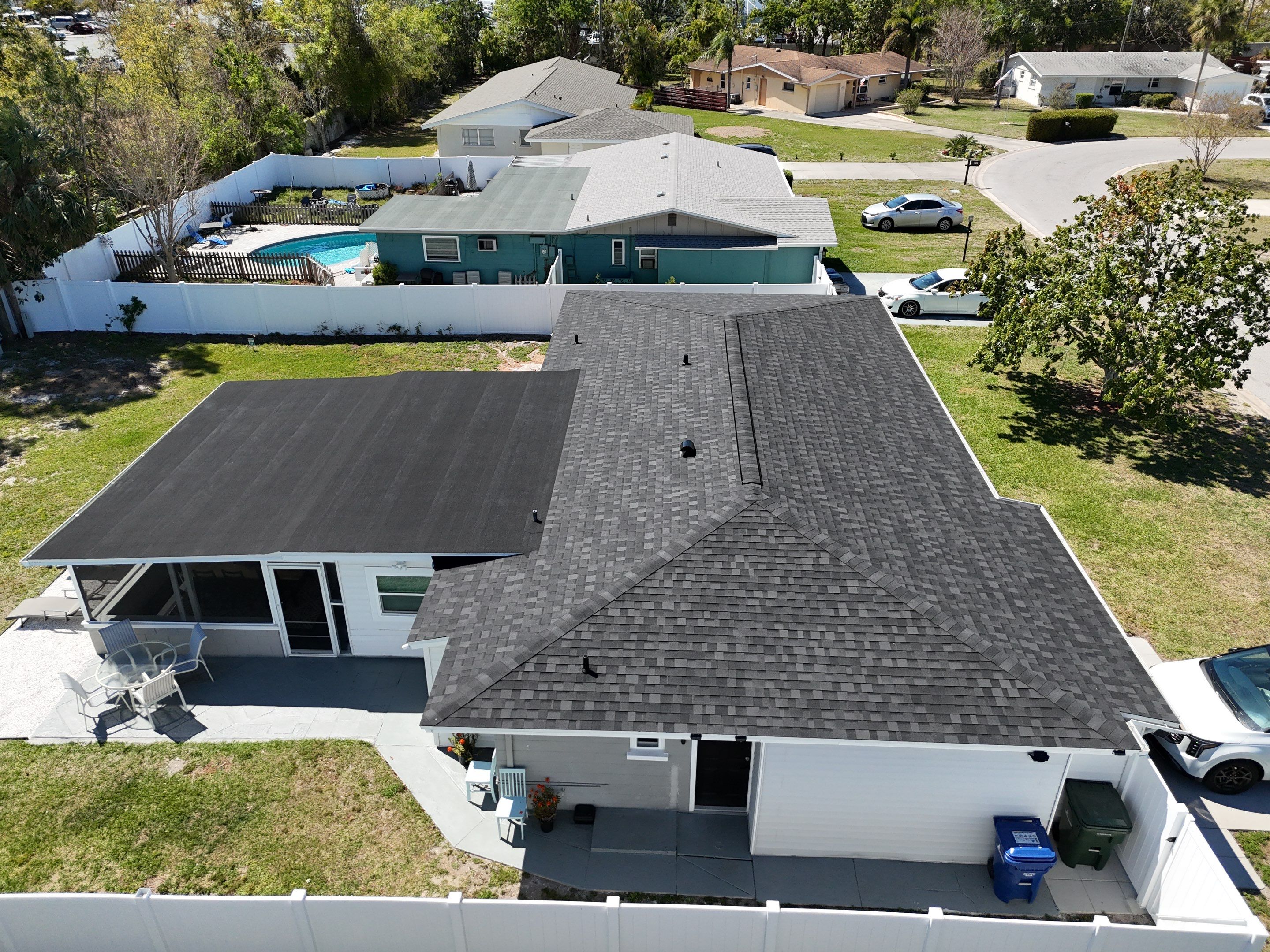 Roof Replacement in Sarasota FL. by Steadfast Roofing 