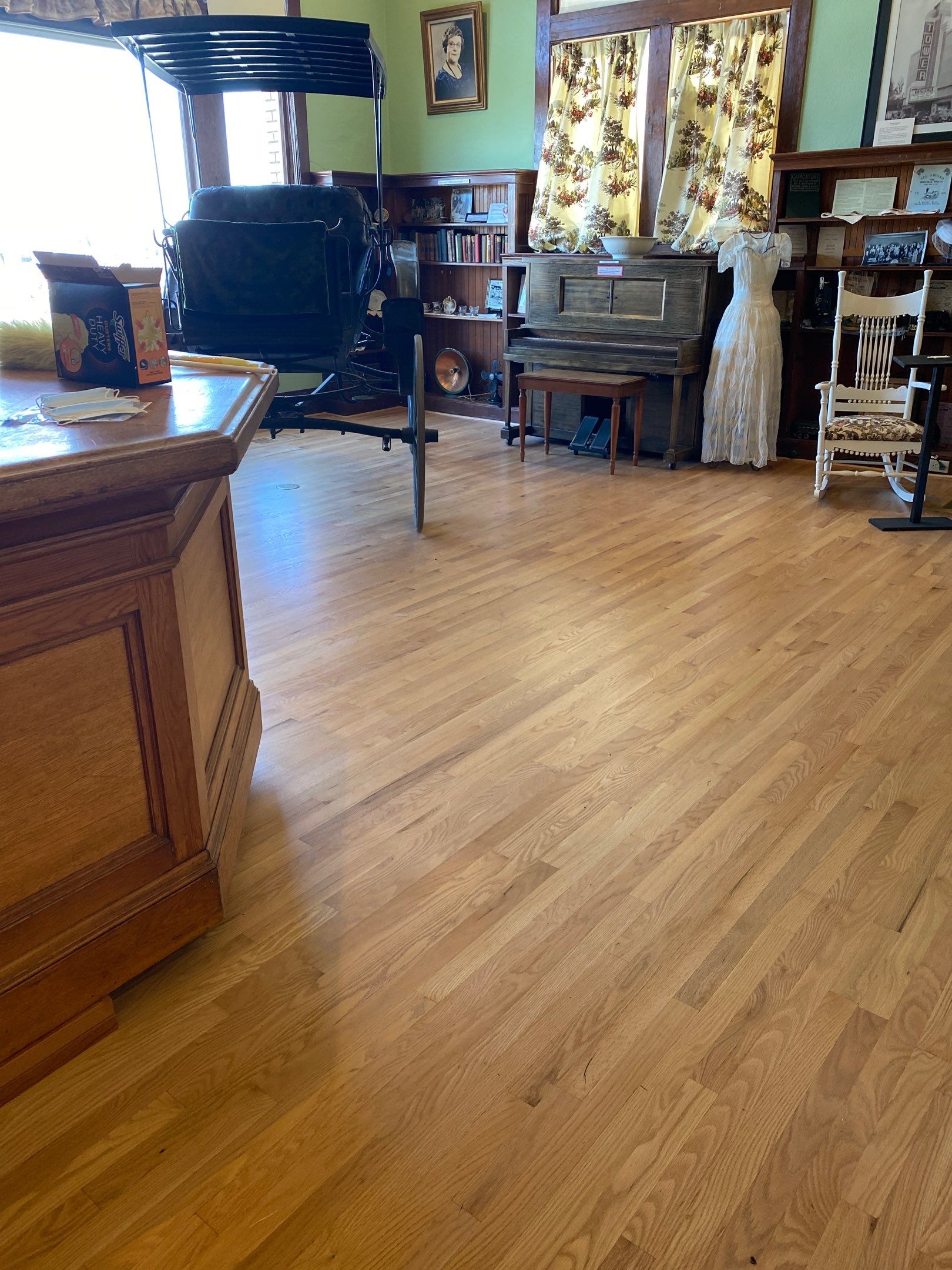 Carnegie Museum Roseville Refinish by Footprints Floors South Sacramento