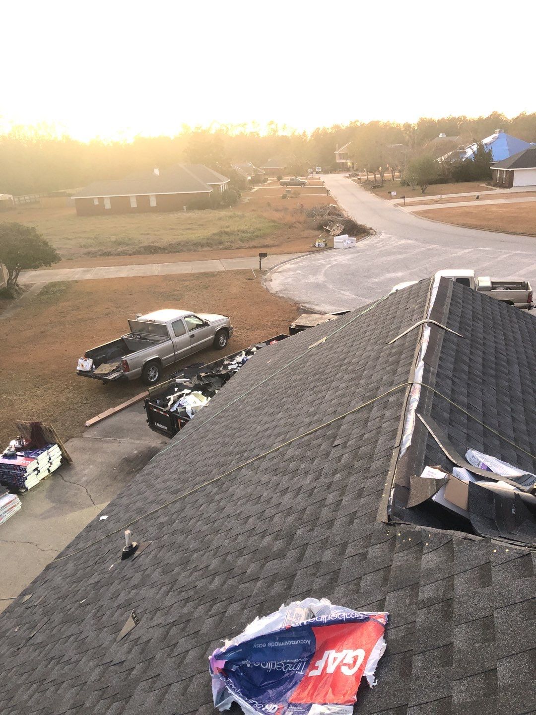 Residential Roofing Installation using Roof Replacement by American Roofing & Construction LLC