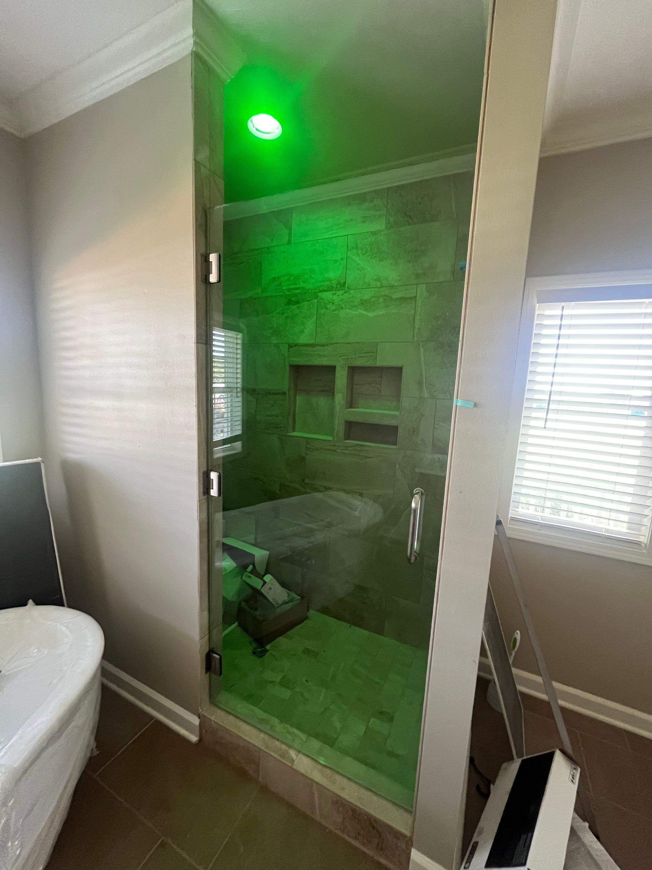 Shower Pictures by Custom Glass Service