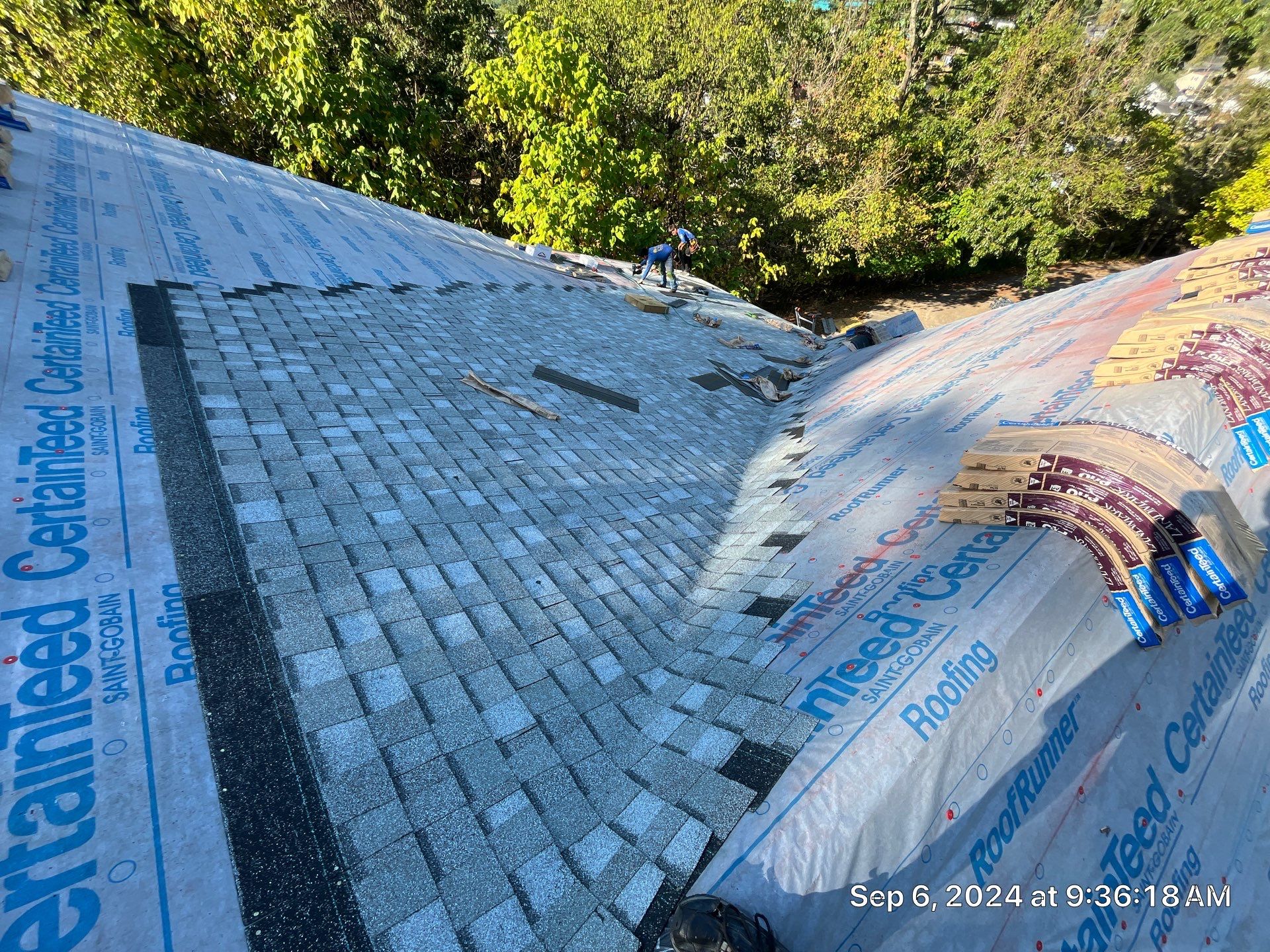 Residential Roofing Repair using Certainteed Landmark Pro Shingles by Fahey Roofing + Contracting