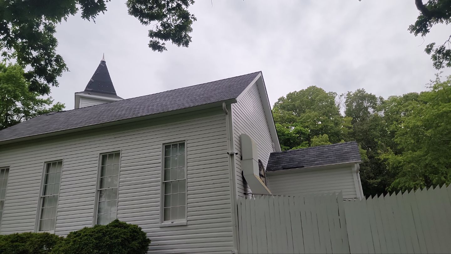 Church Roof Installation using GAF Slateline by ExteriorPros