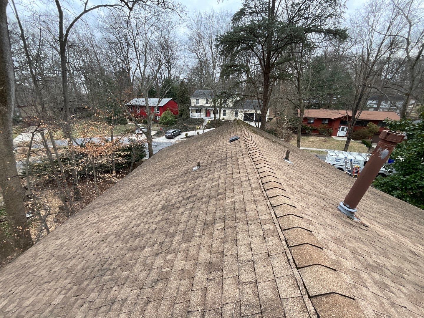 Install new life time vent collars and roof repair  by Alpha Design Services