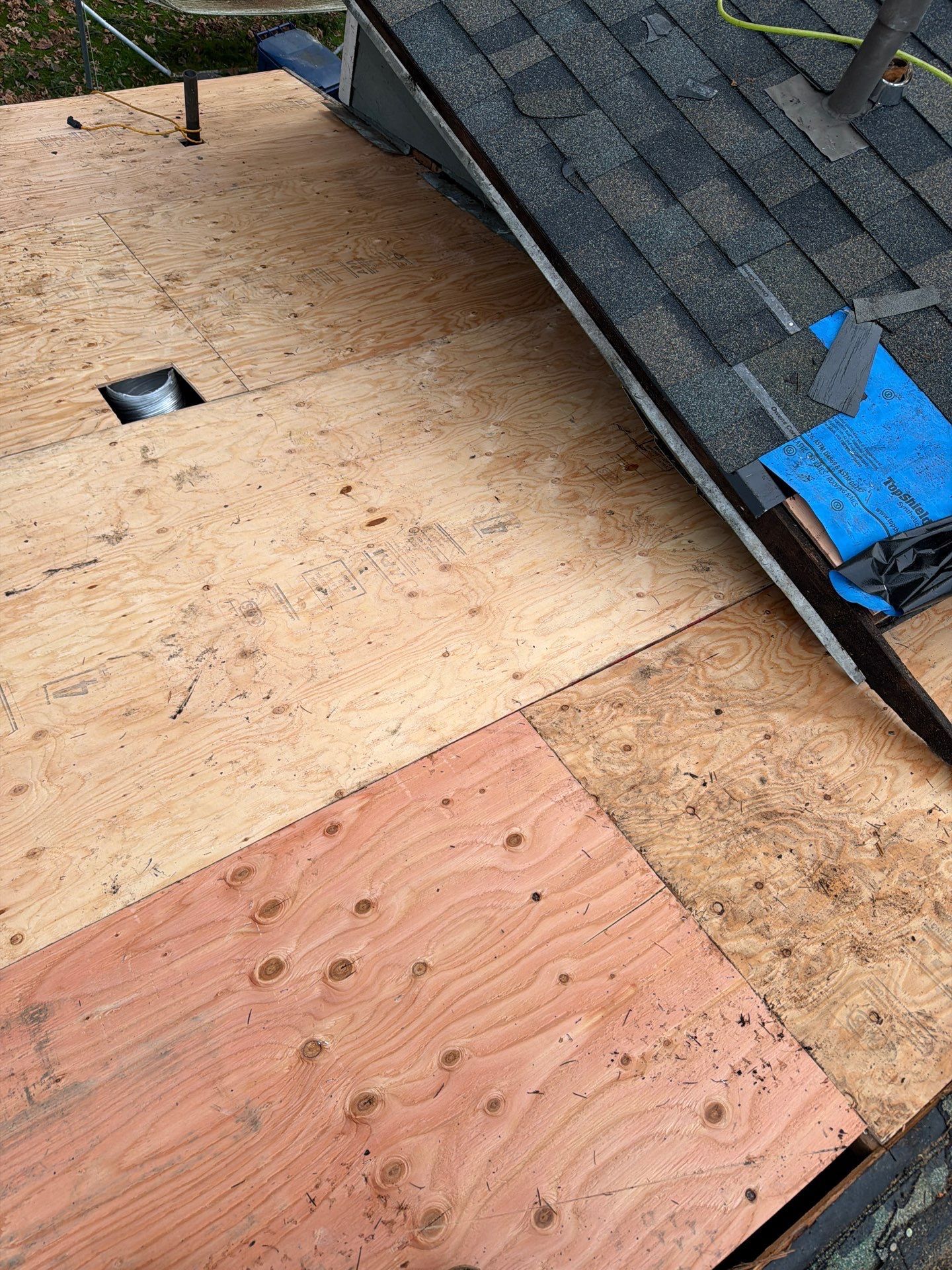 Residential Roofing Installation using GAF UHDZ Shingles by Roofing Formula LLC