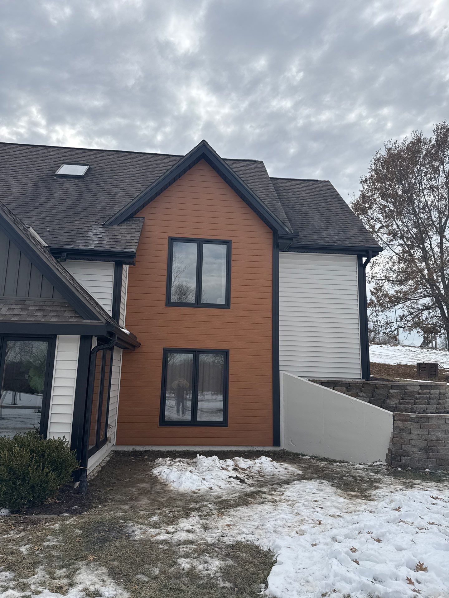 Craneboard Siding and Cedar Renditions Installation in Liberty Mo  by EEC  Windows, Siding & Roofing 