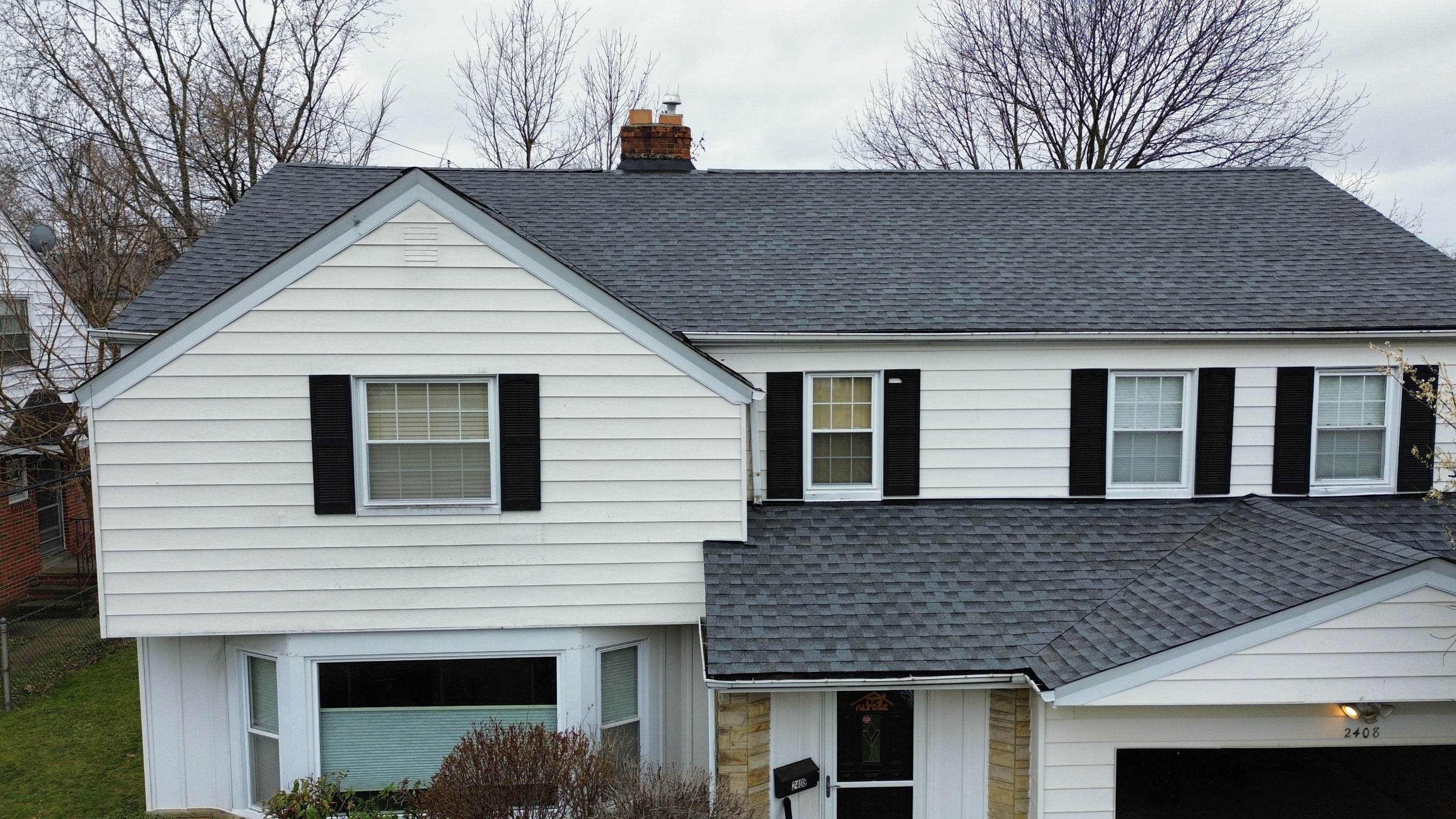 University Heights - Storm Restoration Roof Replacement using GAF HDZ Pewter Gray by Atlas Roofing & Restoration