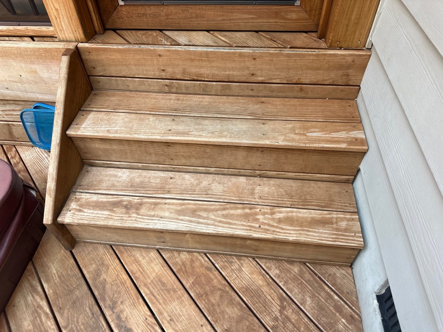 Weathered Deck using Wood Sealant by DuraSeal