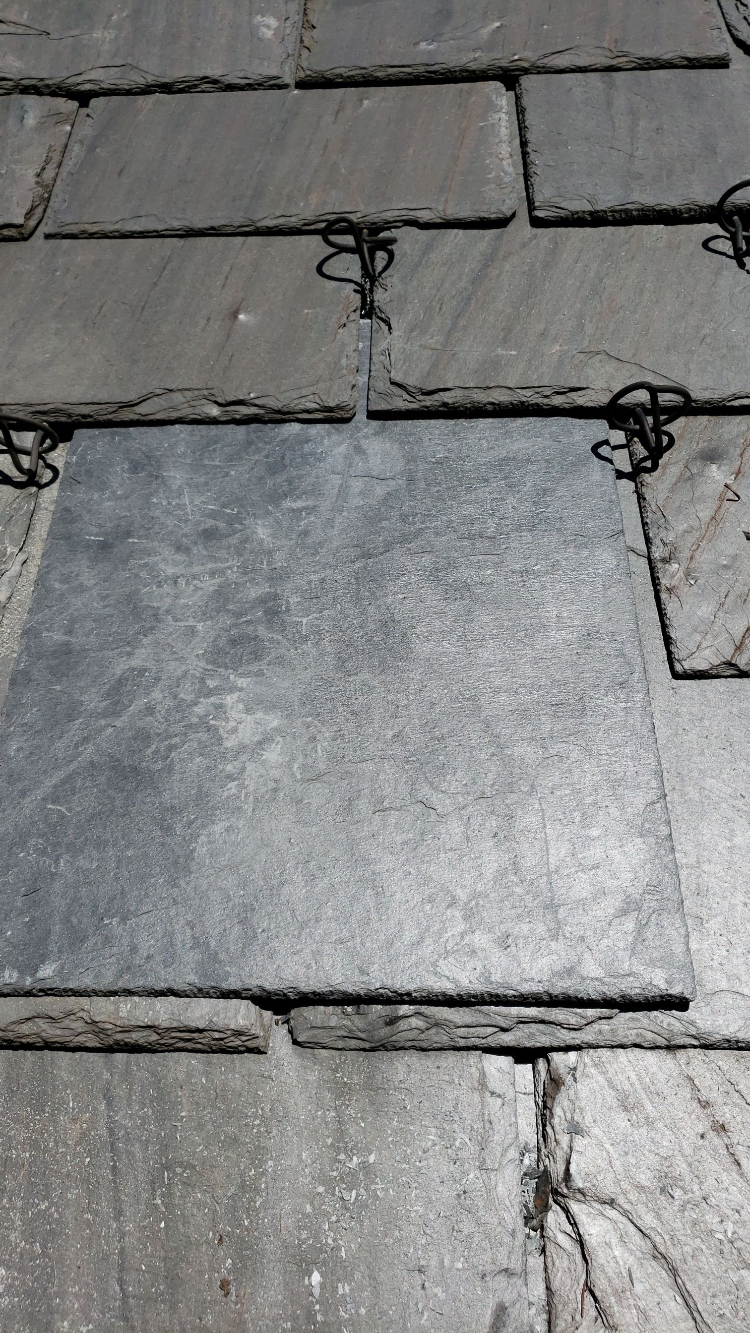 Slate repair in Guilford by Roof Right Inc