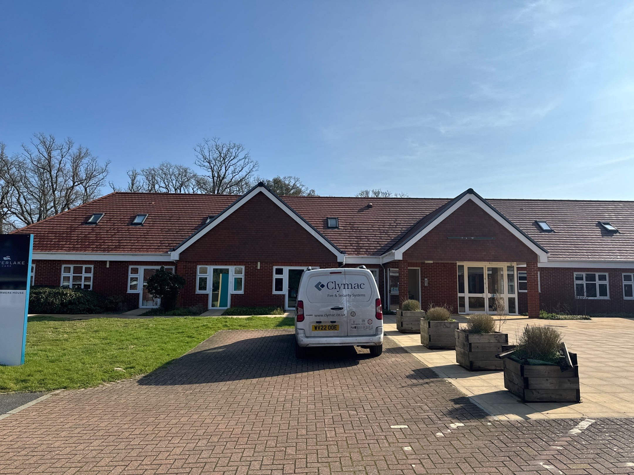 Large Care Home Roof Clean using Mosmatic FSC and Biocide by Ges Exterior Cleaning ltd