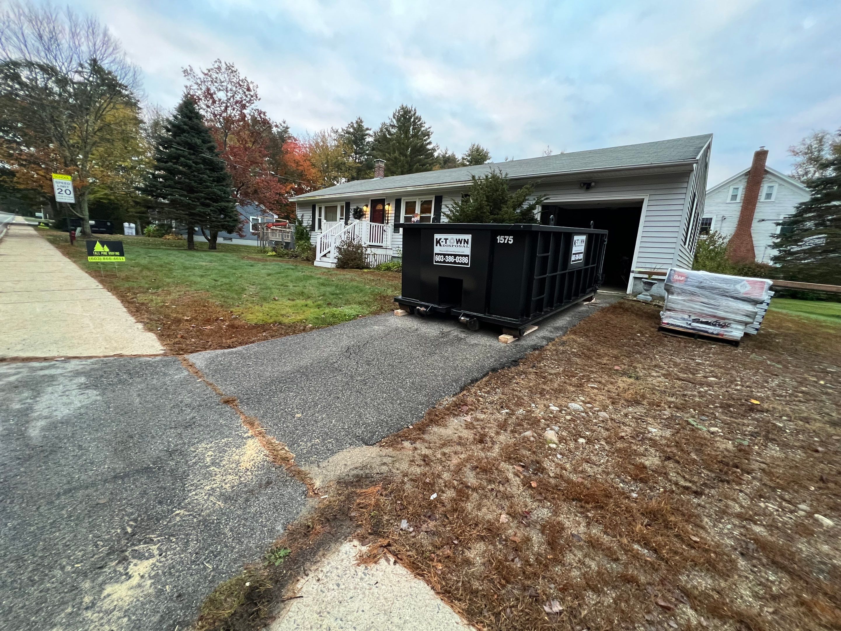 New Roof in Rochester New Hampshire by Tall pine roofing