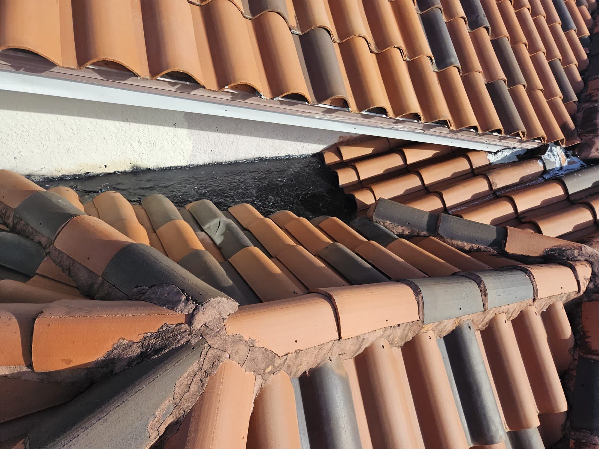 Residential Roofing Repair using Concrete Tile by Four Peaks Roofing
