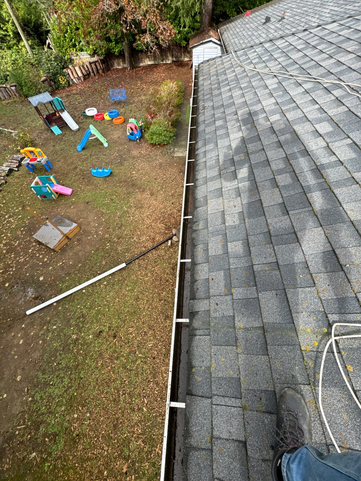 Gutter Cleaning- Taylor Way by YVR Construction Group