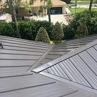 24ga 1" Nail-Strip Dark Bronze  by Total Roofing System The Metal Roof Experts