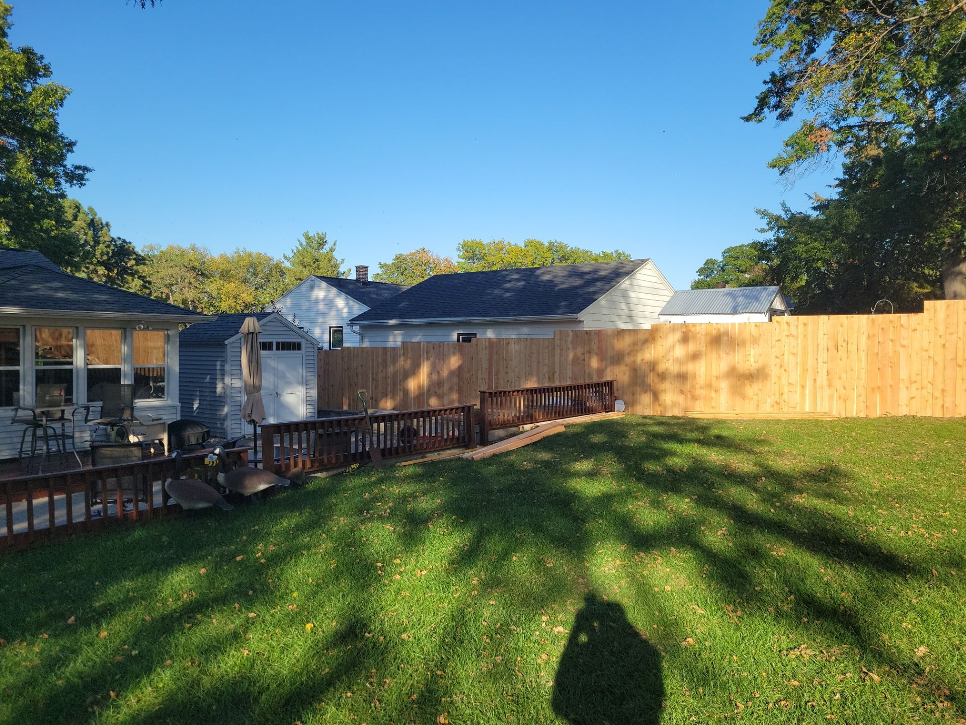 Project in Cedar Falls by Perfect Picket Fence and Stain