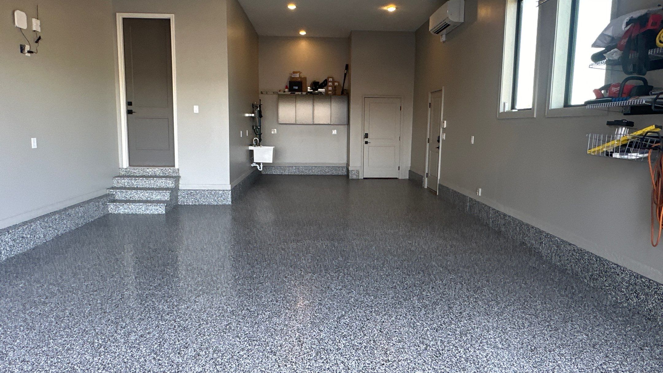 Mark L. transformed his garage with a new flake floor by Banner Garage