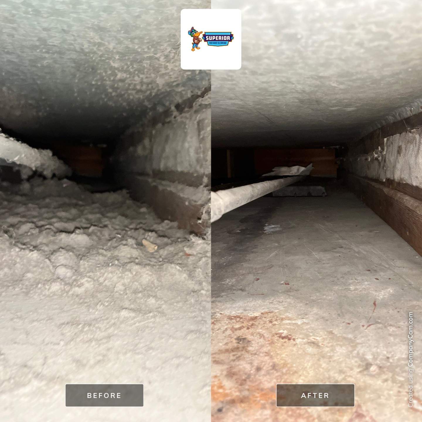 Air Duct Cleaning With a Vacuum Truck in Grove City, PA by Superior Air Duct Cleaning