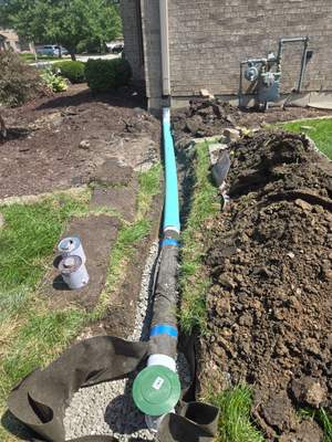 AquaShield Downspout Discharge