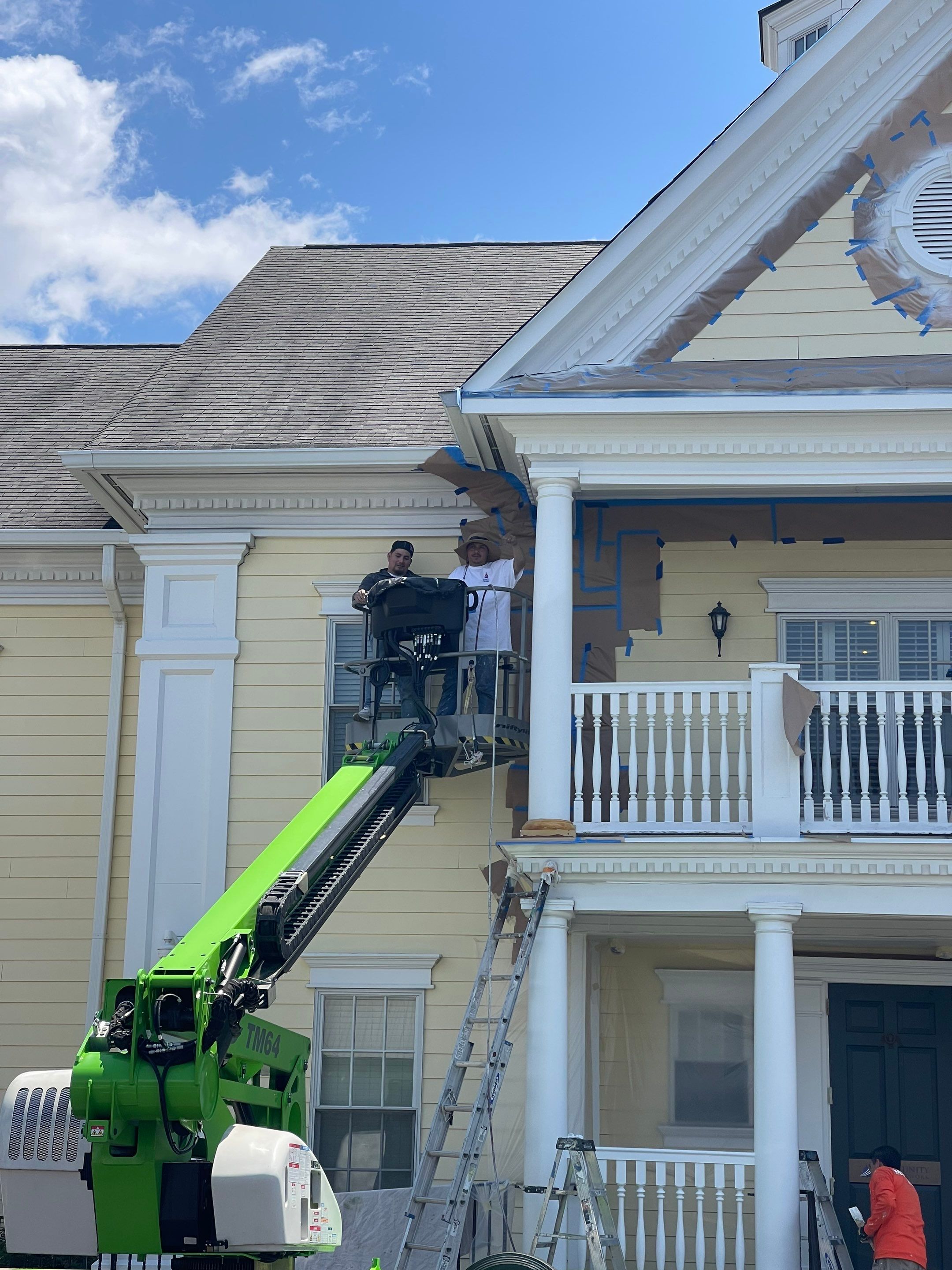 Commercial Exterior Painting Services for Mainstreet Bank in Leesburg, VA by My Painter 