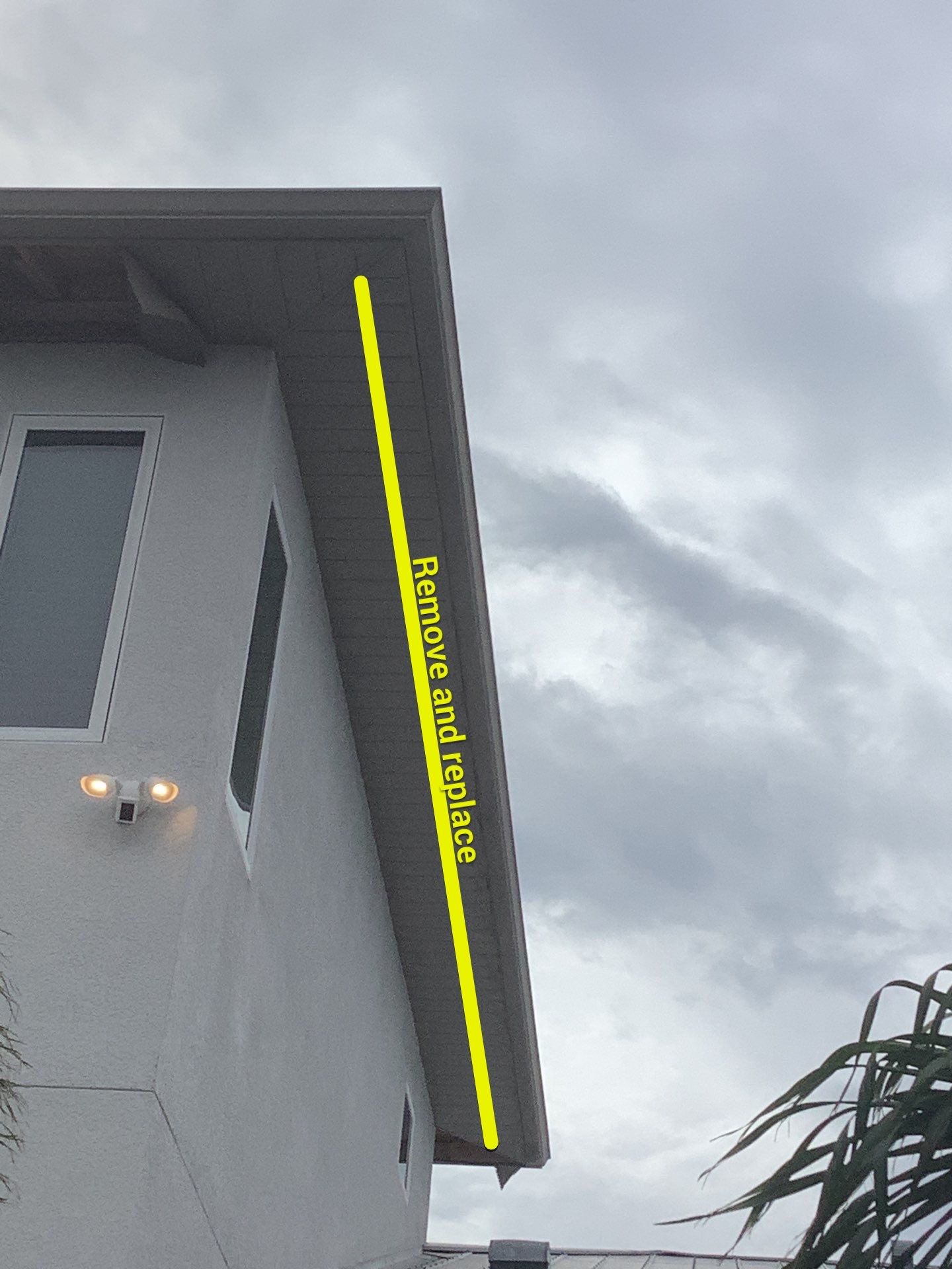 Remove and Replace Soffit in Siesta FL by Gutter Professors