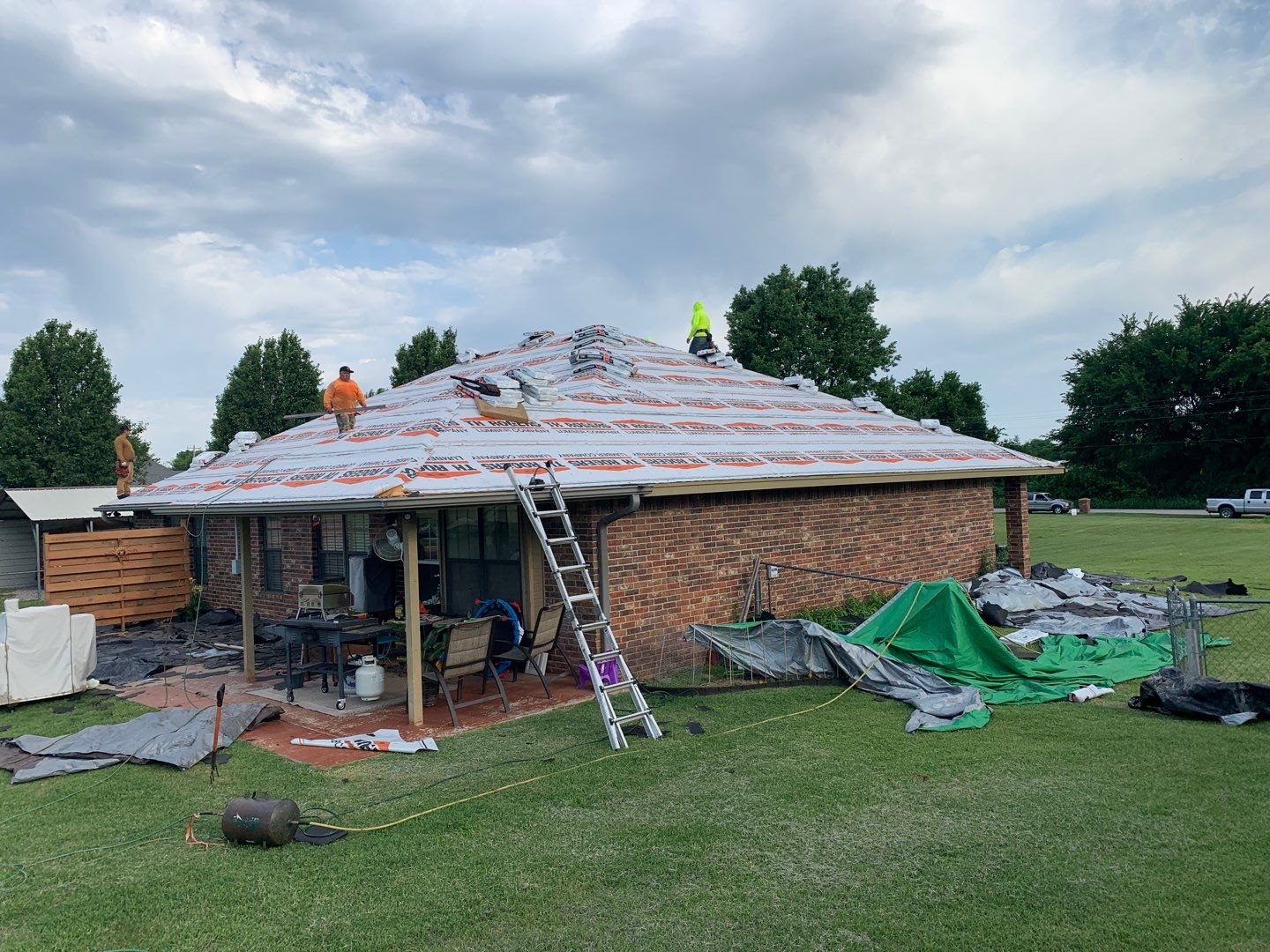 40 Squares Before 10 AM by BANA Roofing and Solar Supply