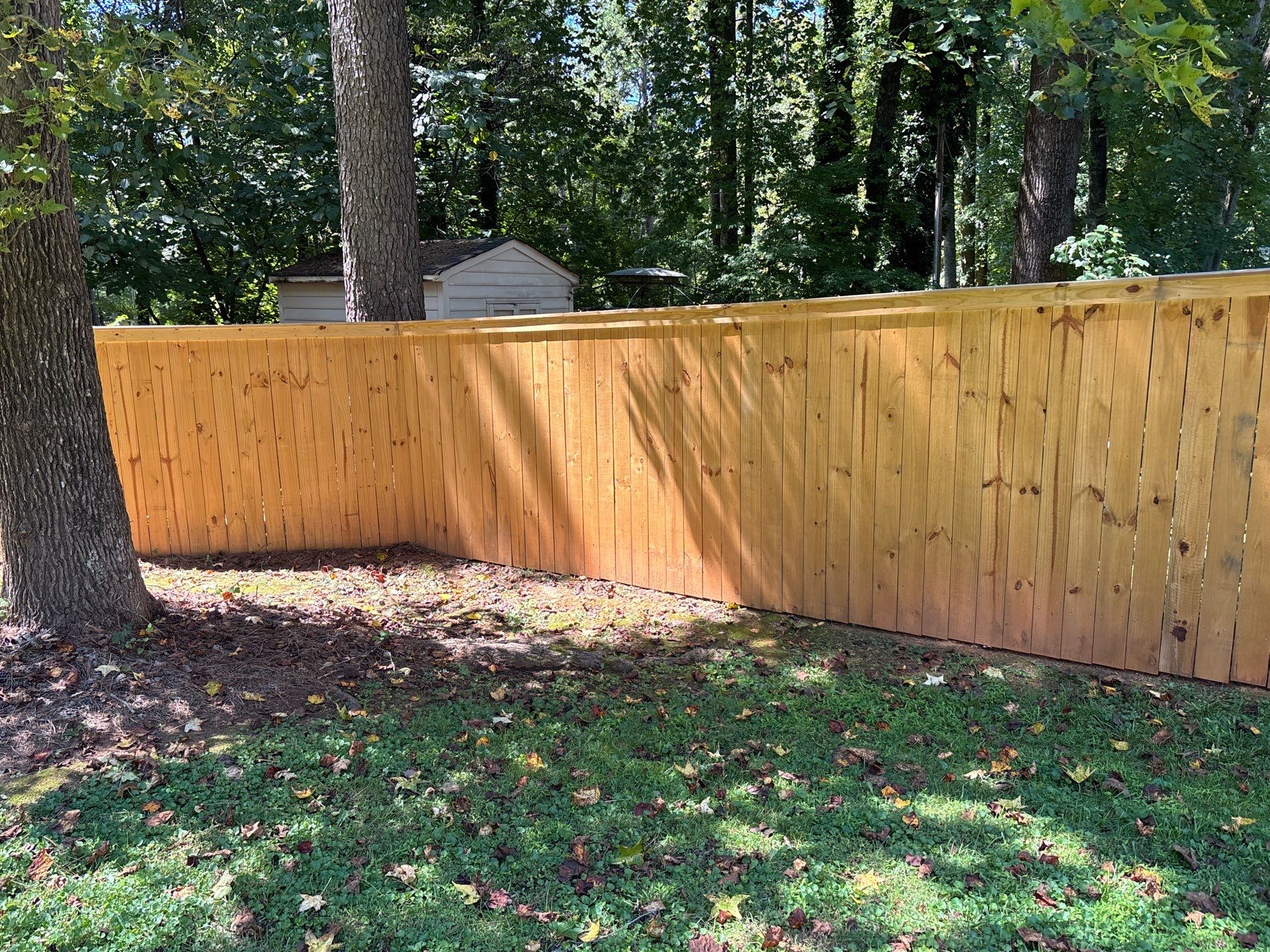 Wood Fence using Wood Sealant by DuraSeal