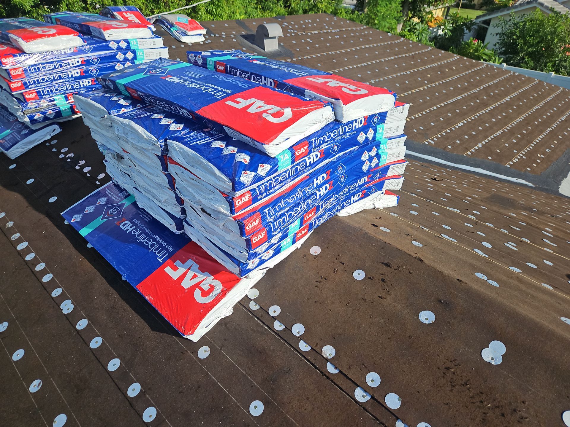 Residential Roofing Installation using GAF by BLUES BROTHERS ROOFING
