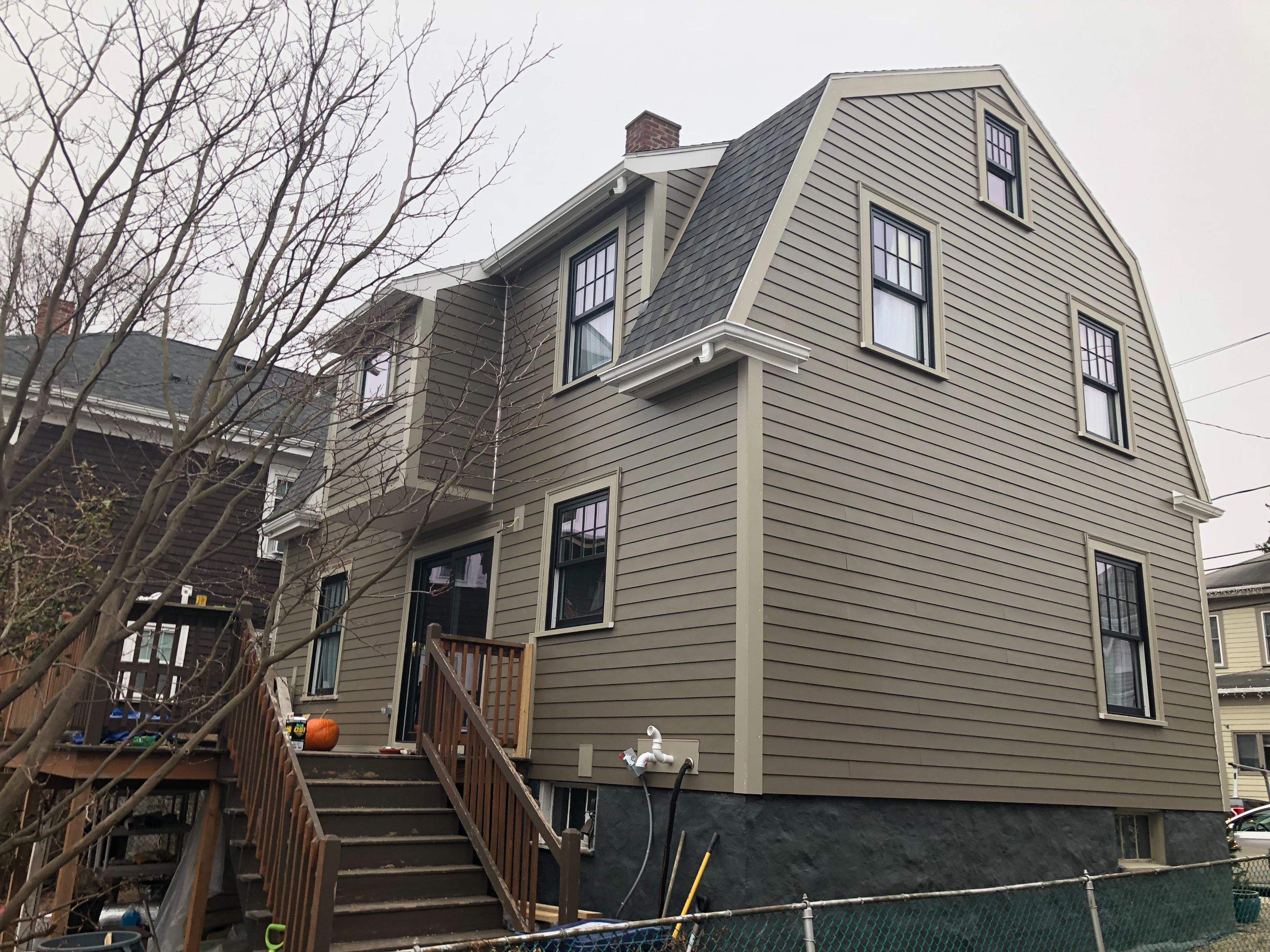 Siding Installation using James Hardie by UBrothers Construction