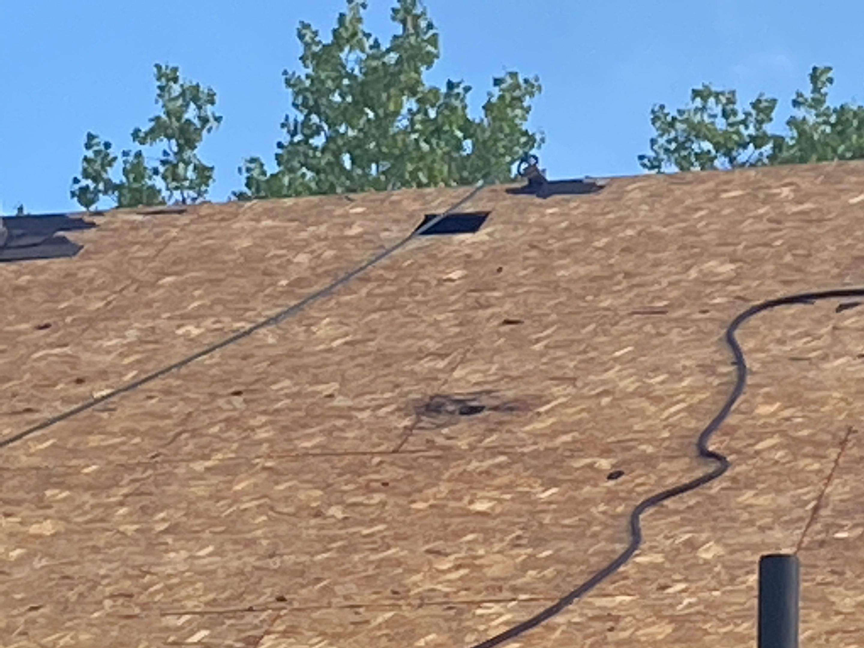 Residential Roofing Installation using Certainteed Landmark Moire Black by MODERN EXTERIOR SYSTEMS