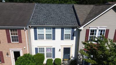 New Roof Install using Tamko Titan- Thunderstorm Grey in Chesapeake Beach, MD