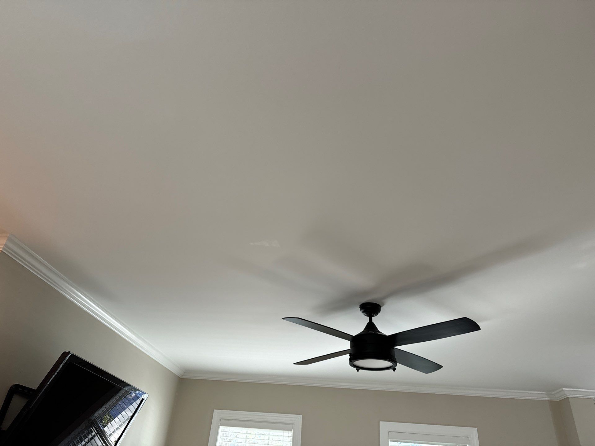 Drywall damage repair and repaint by GonzalezPainters & Contractors Inc 