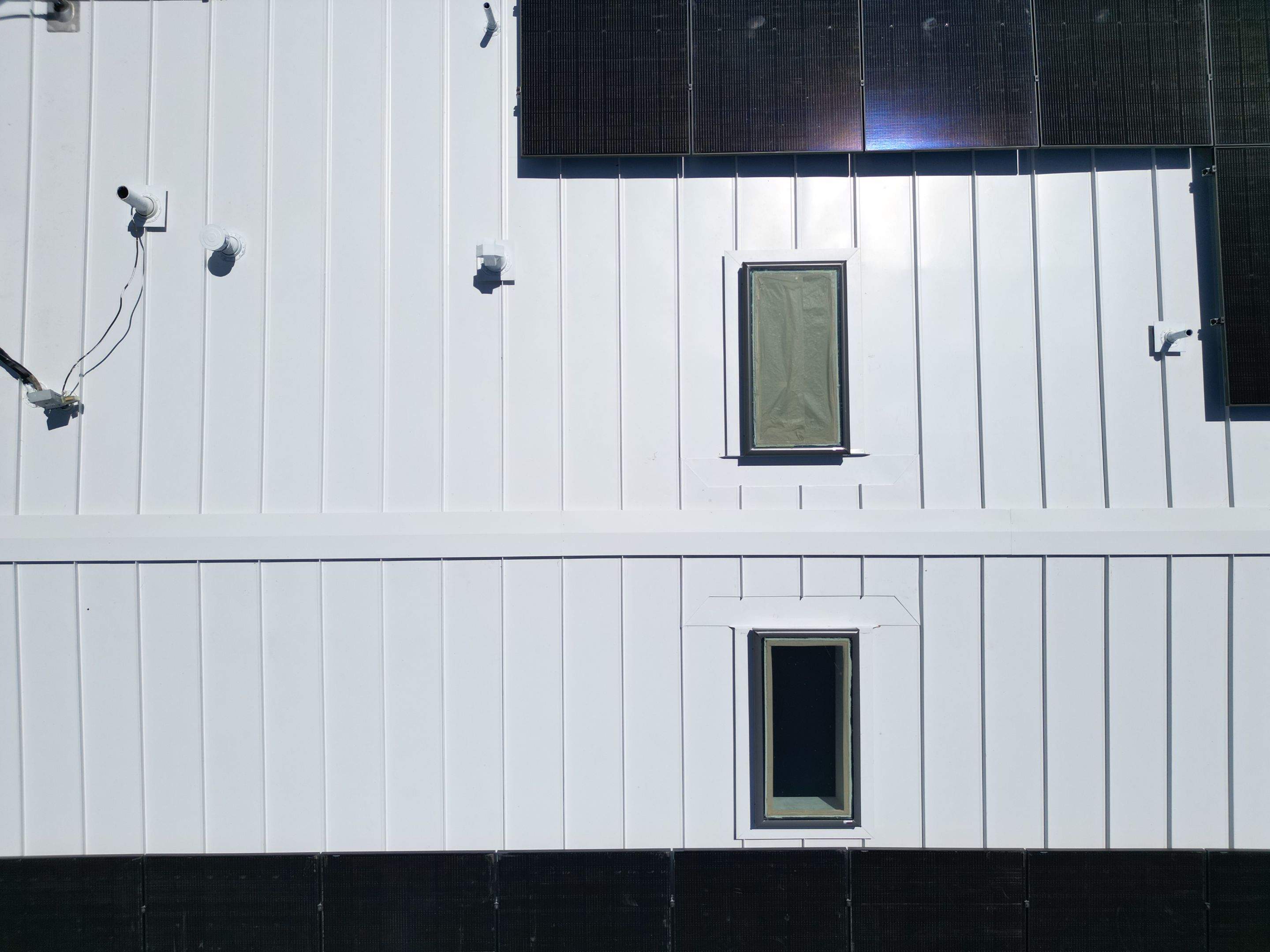 Bright White Standing Seam by Reimagine Roofing